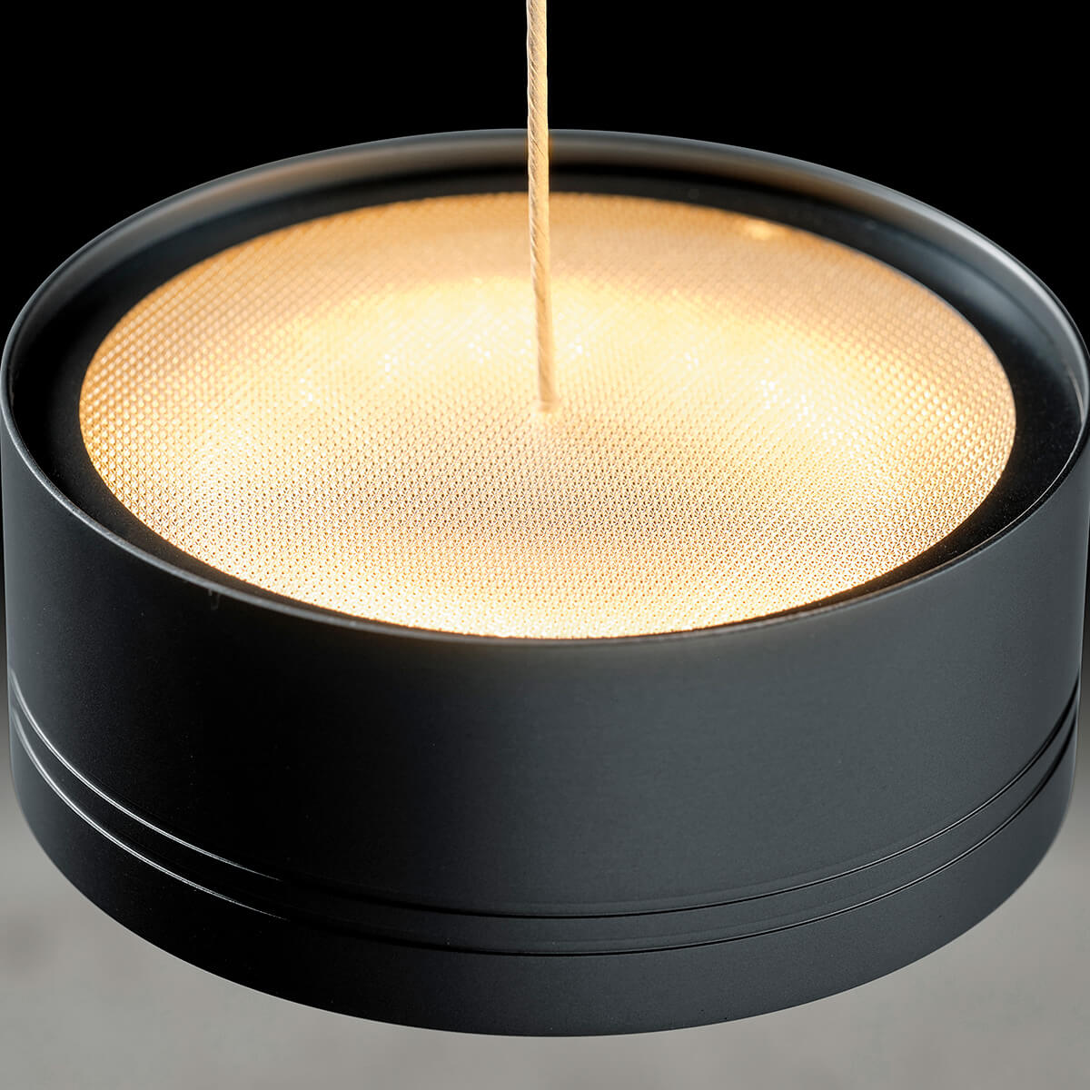 Holtkötter Favor LED Pendelleuchte, schwarz