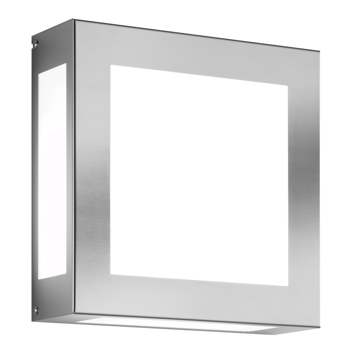 CMD Leuchten 42/62 LED Wandleuchte, Edelstahl