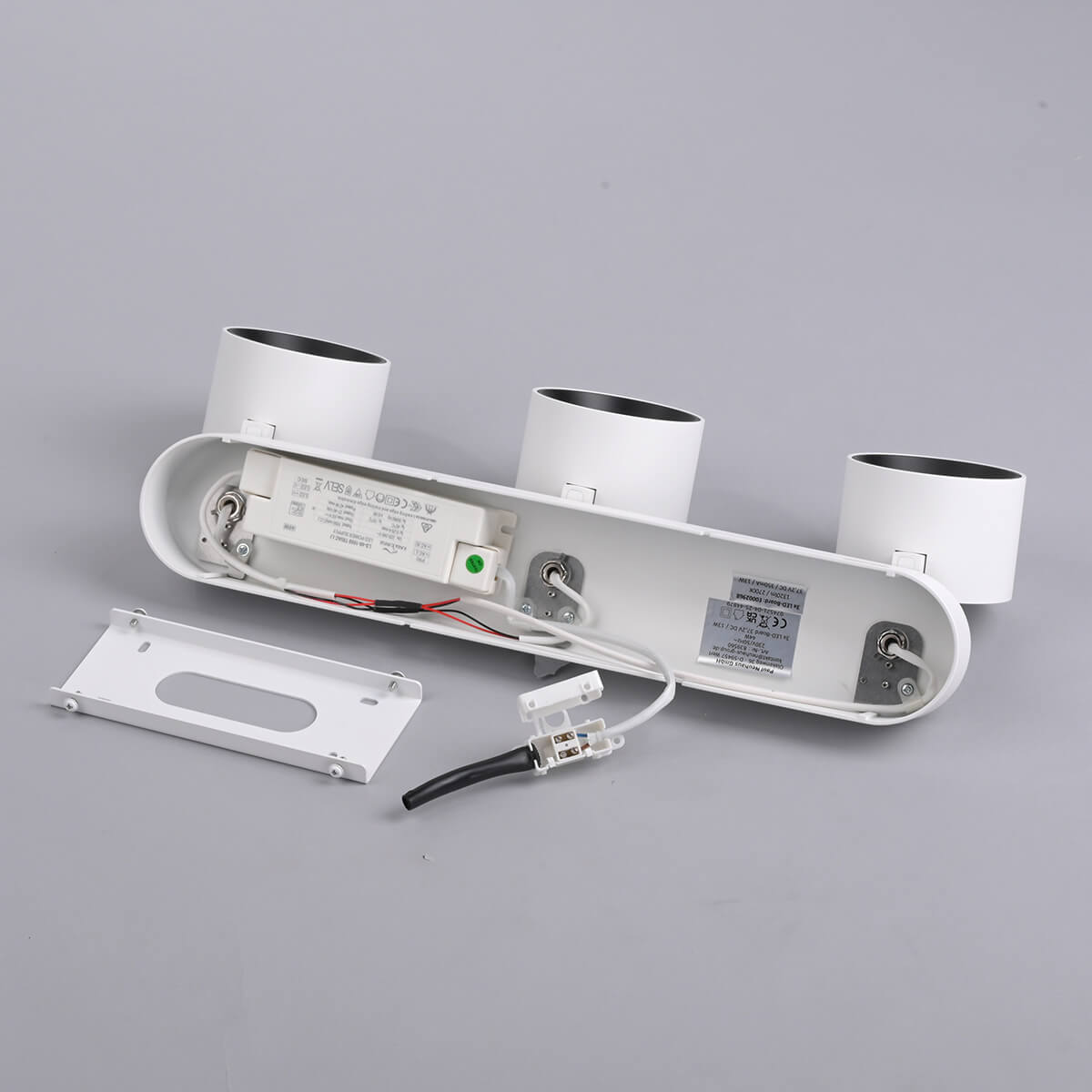 PURE Cup LED Deckenleuchte, 3-flg.