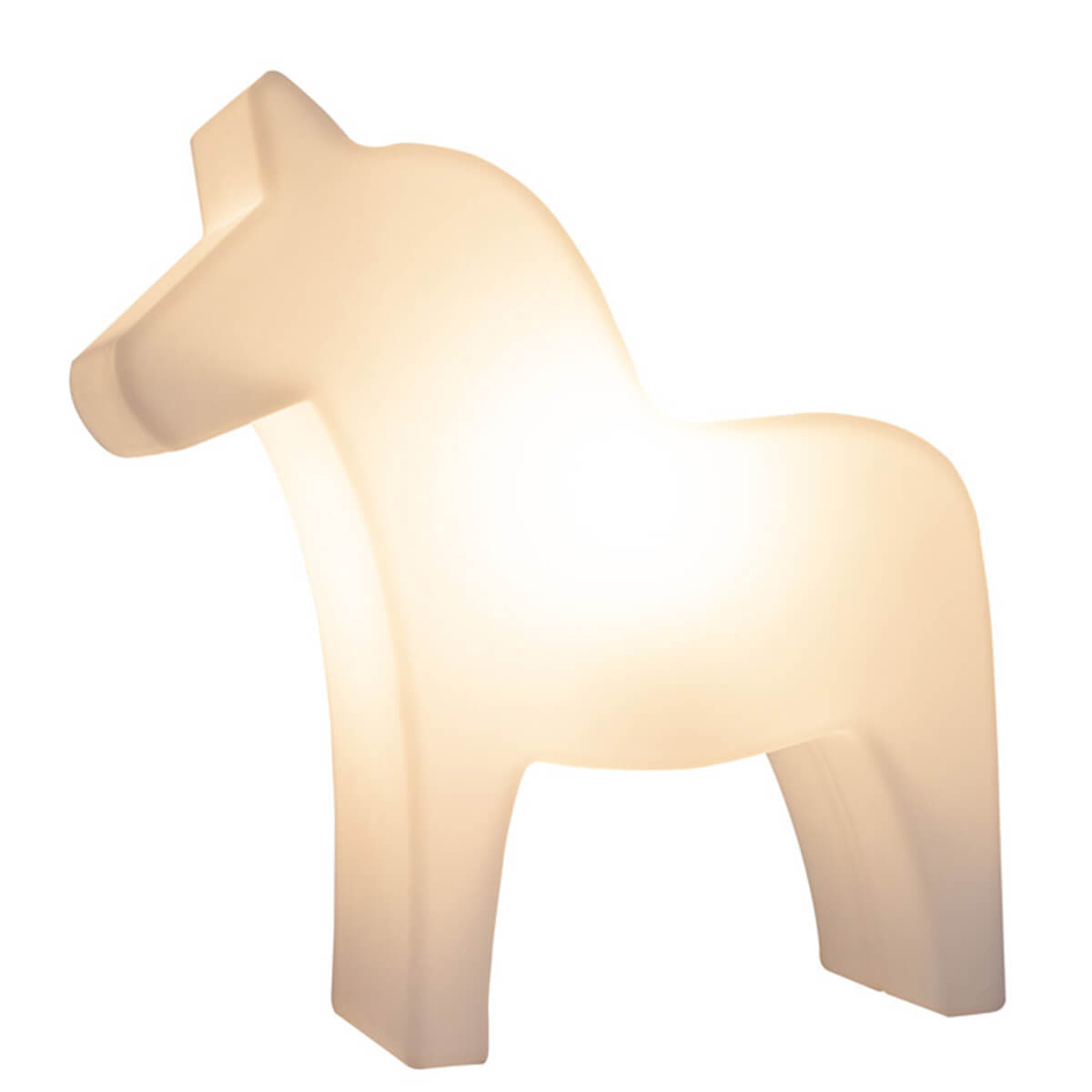 8 seasons design Shining Horse LED Solar- / Dekoleuchte, weiß
