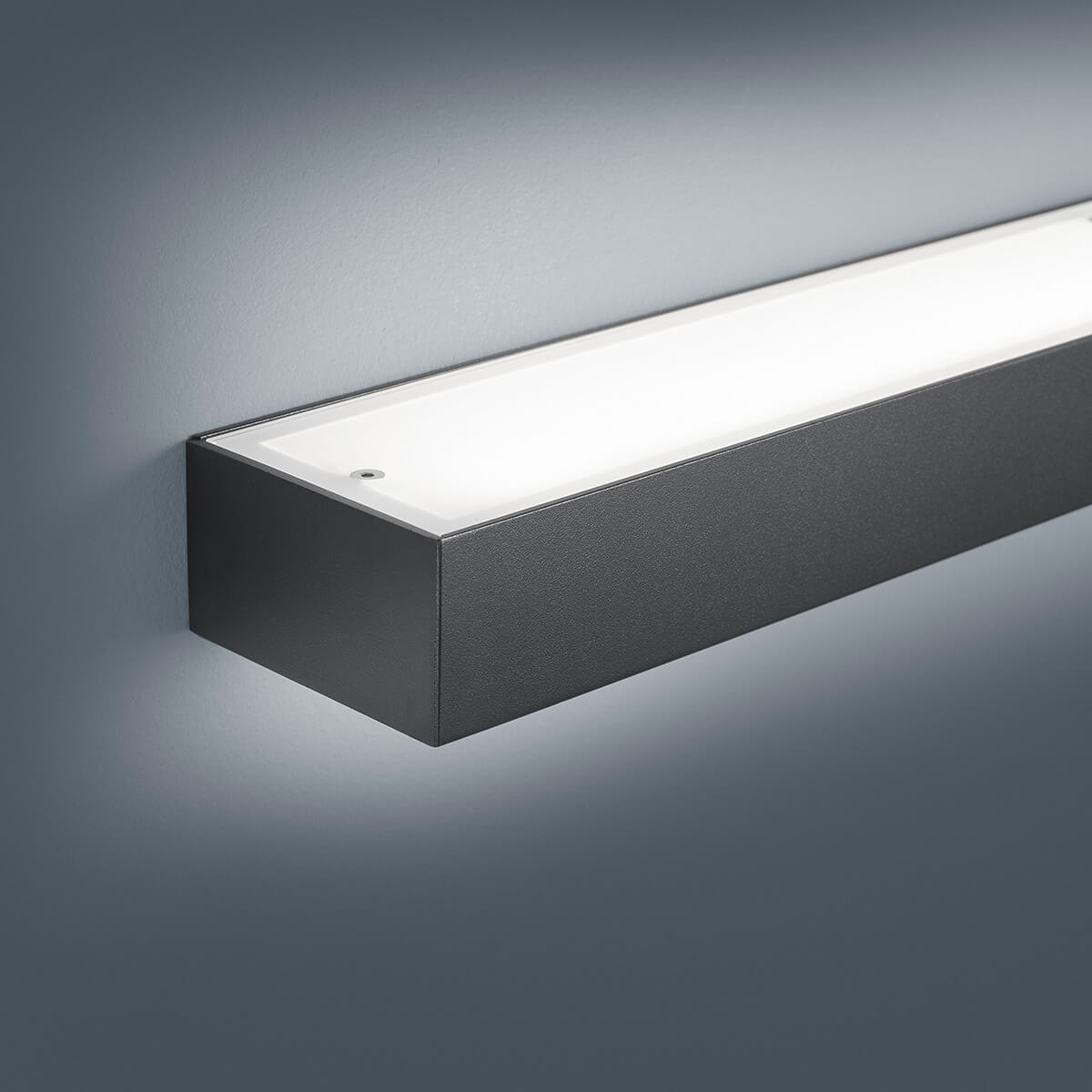 Helestra Theia LED Wandleuchte, schwarz matt