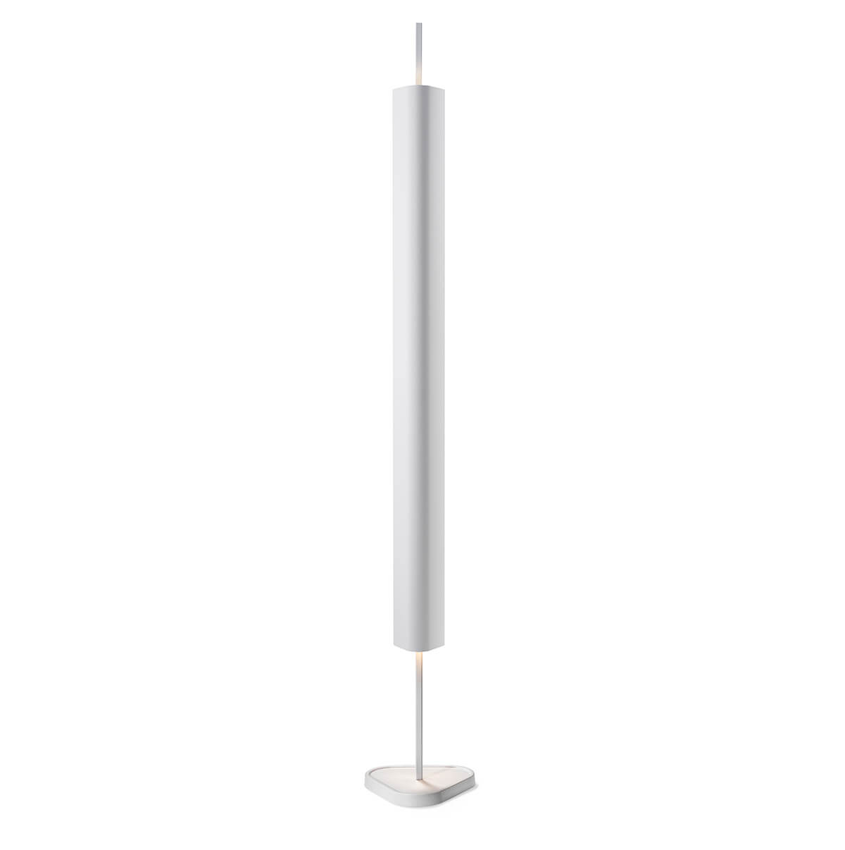 Flos EMI LED Stehleuchte, all off-white (weiß) (eingeschaltet)