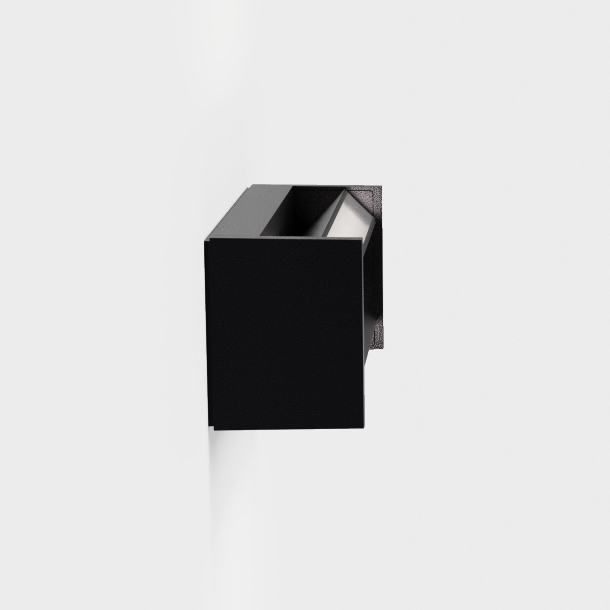 IP44.DE Slat LED Wand- / Deckenleuchte, deep black (schwarz)