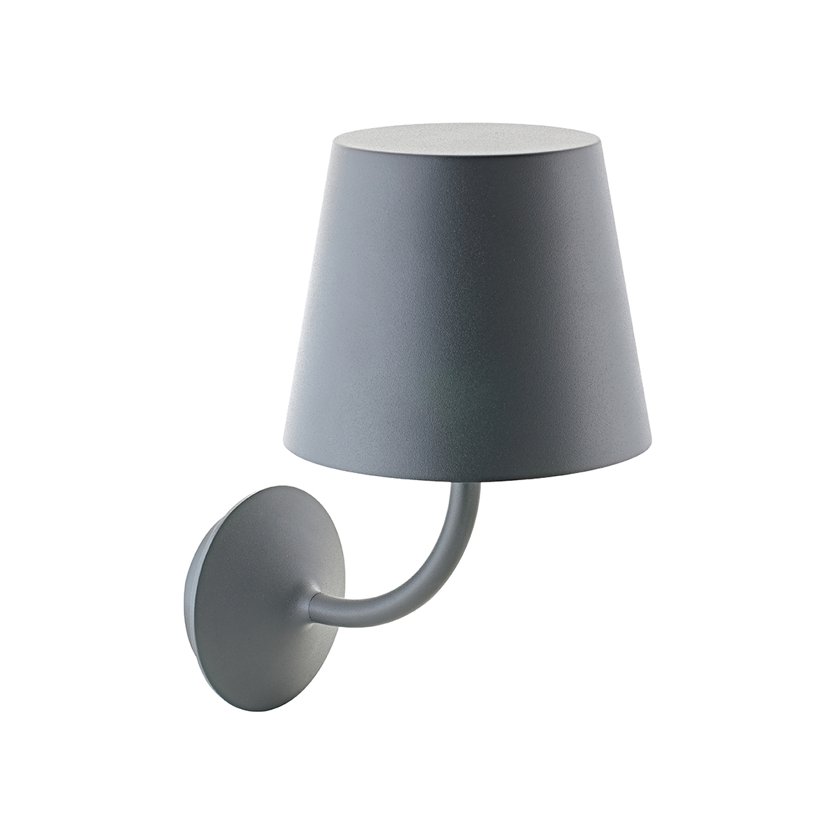 Sigor Nupara LED Außenwandleuchte, Rückläufer, anthrazit