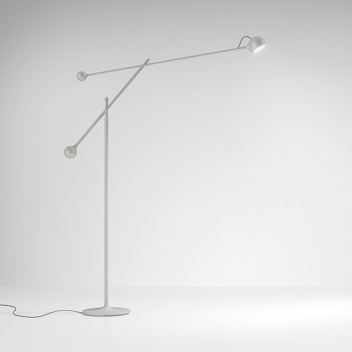 Artemide Ixa LED Terra, weißgrau