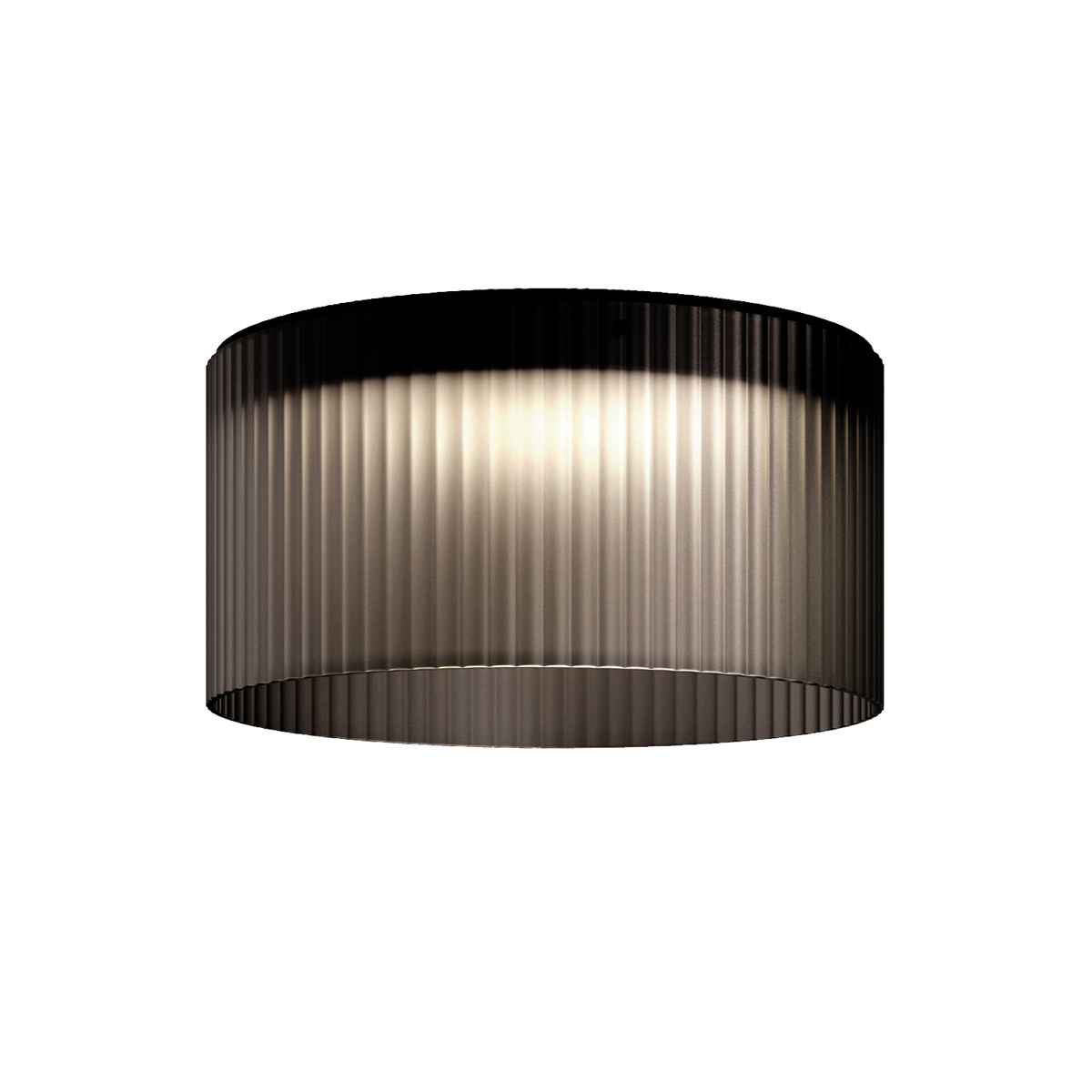 Kundalini Giass 50 LED Deckenleuchte, grau (fumé)