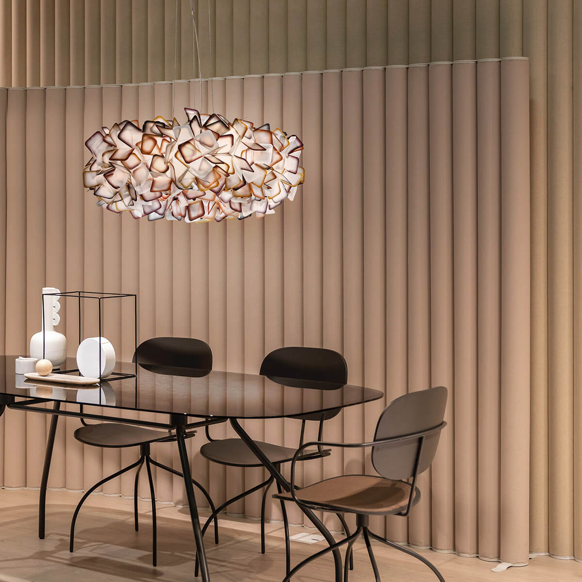 Slamp Clizia Suspension Large, orange