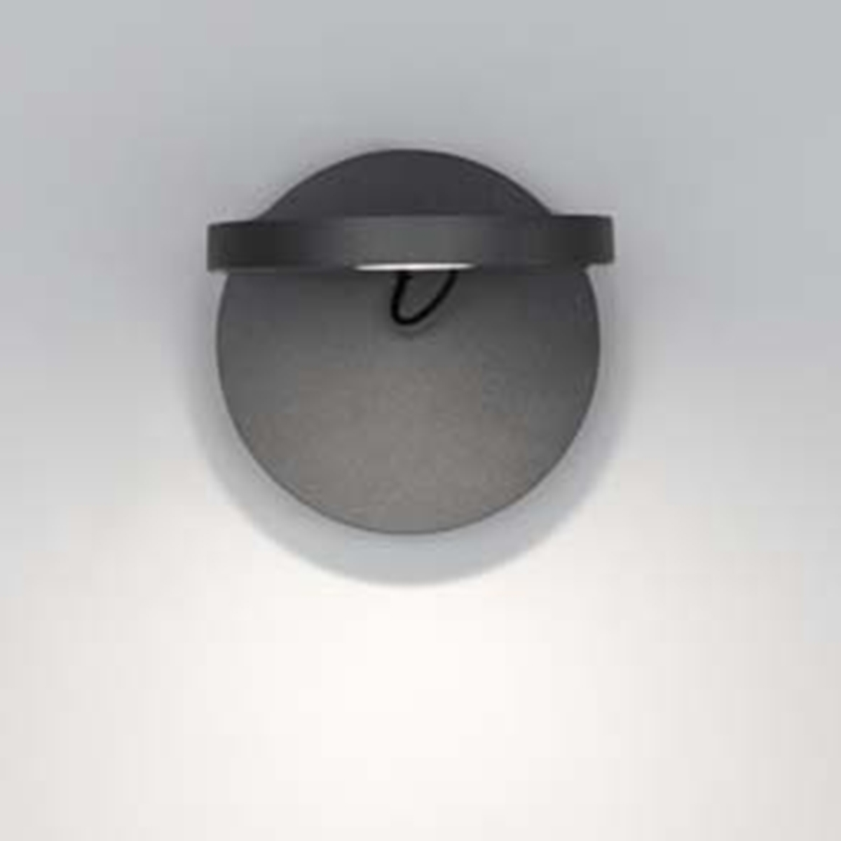 Artemide Demetra Faretto LED mit Schalter, anthrazitgrau