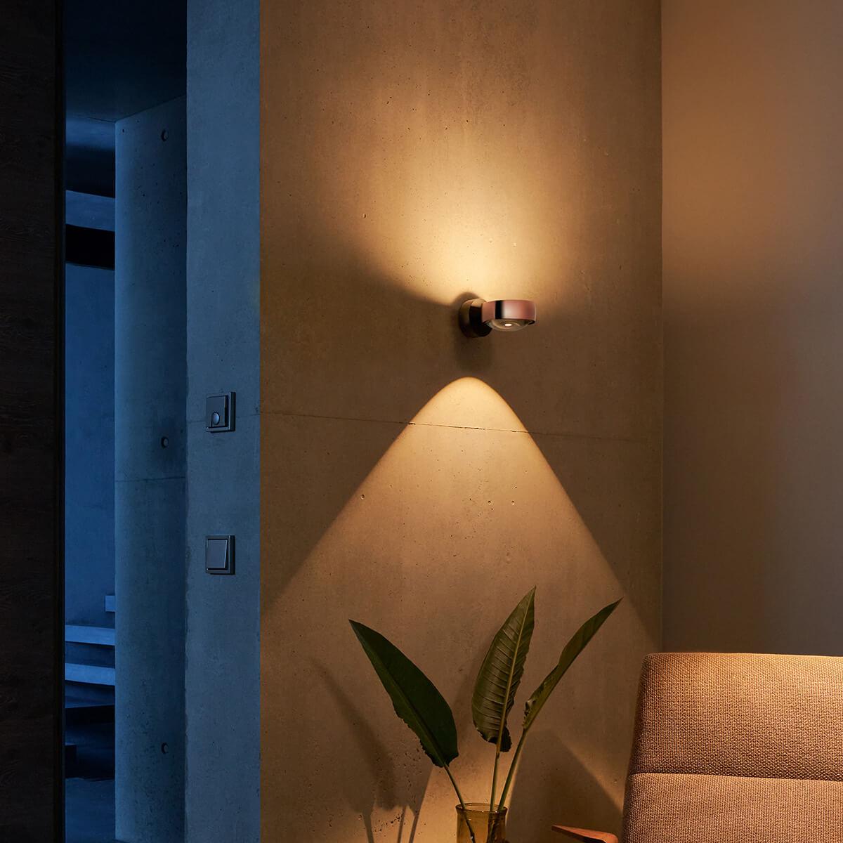 Occhio Lichteffekt Sento E (Diffusorglas/Linse 80°)