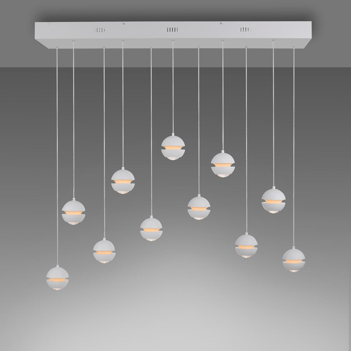 Lini LED Pendelleuchte, 11-flg.
