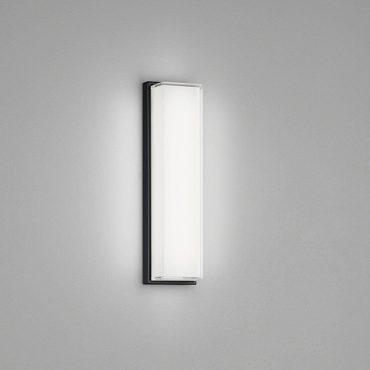 Helestra Cosi LED Wand- / Spiegelleuchte, schwarz matt, Höhe: 31 cm