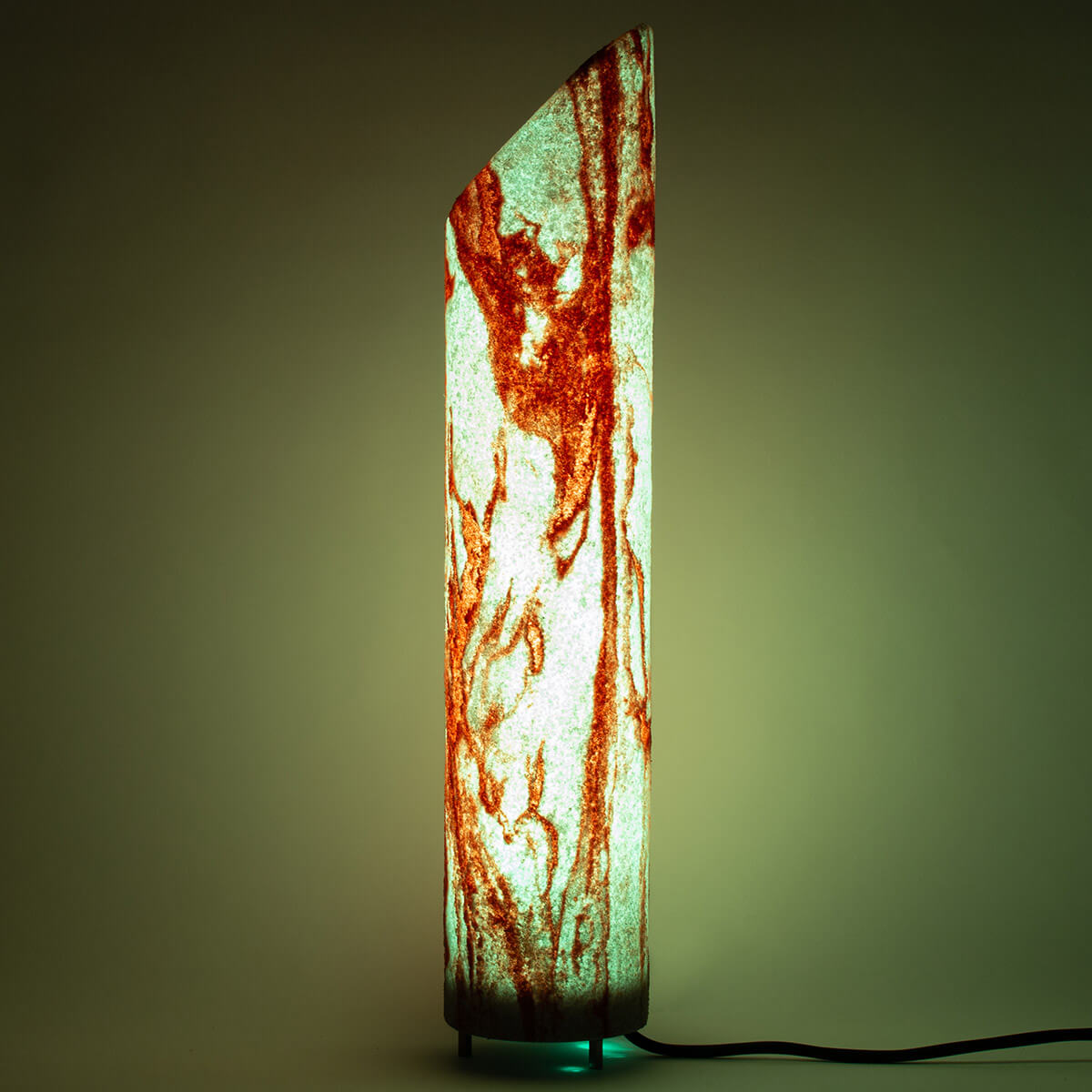 Epstein-Design Light Star Sahara RGBCCT-LED Stehleuchte / Lichtsäule mit ZigBee, Höhe: 52 cm, Sandstein