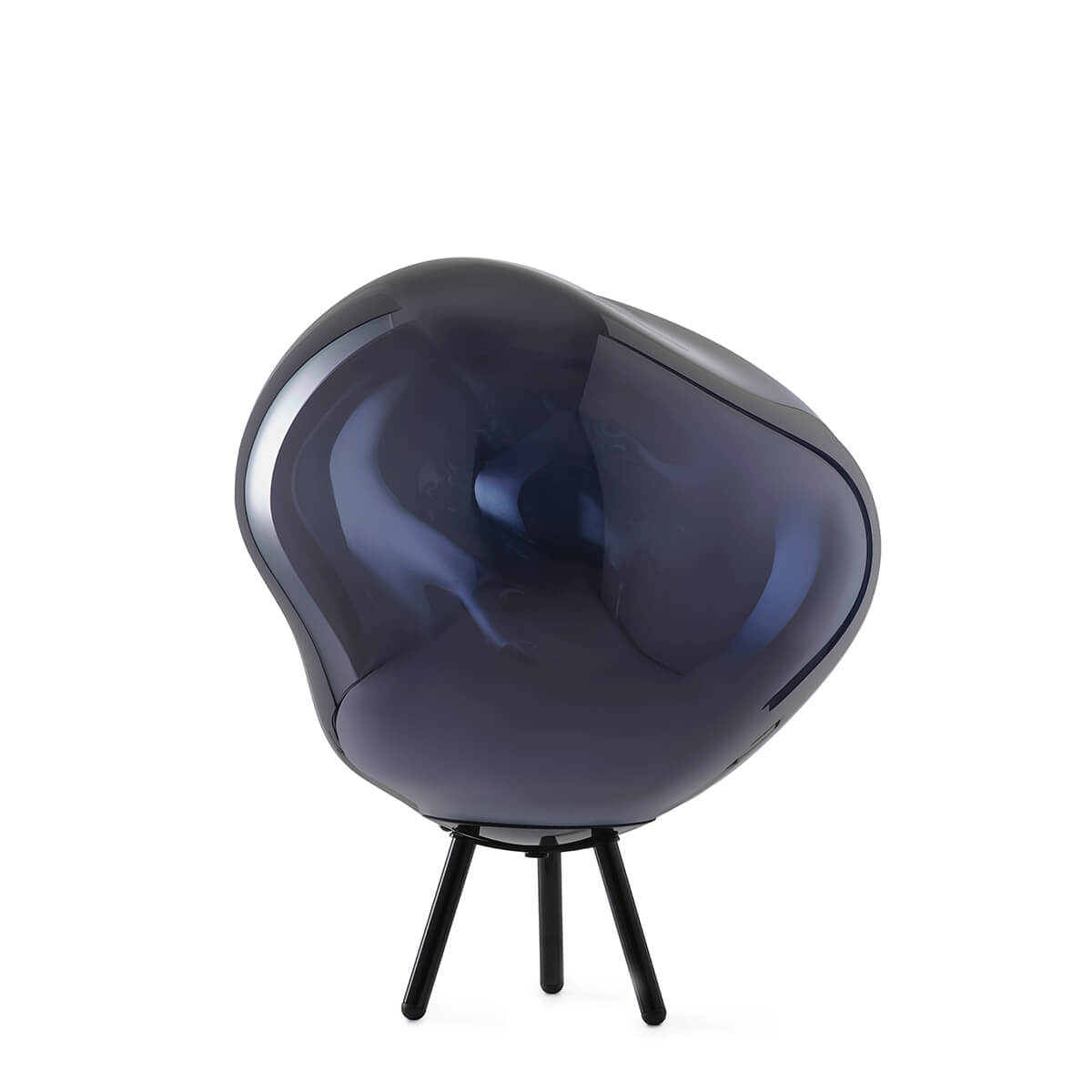 Tom Dixon Melt Large Portable LED Akkusteh- / Pendelleuchte, Smoke (ausgeschaltet)