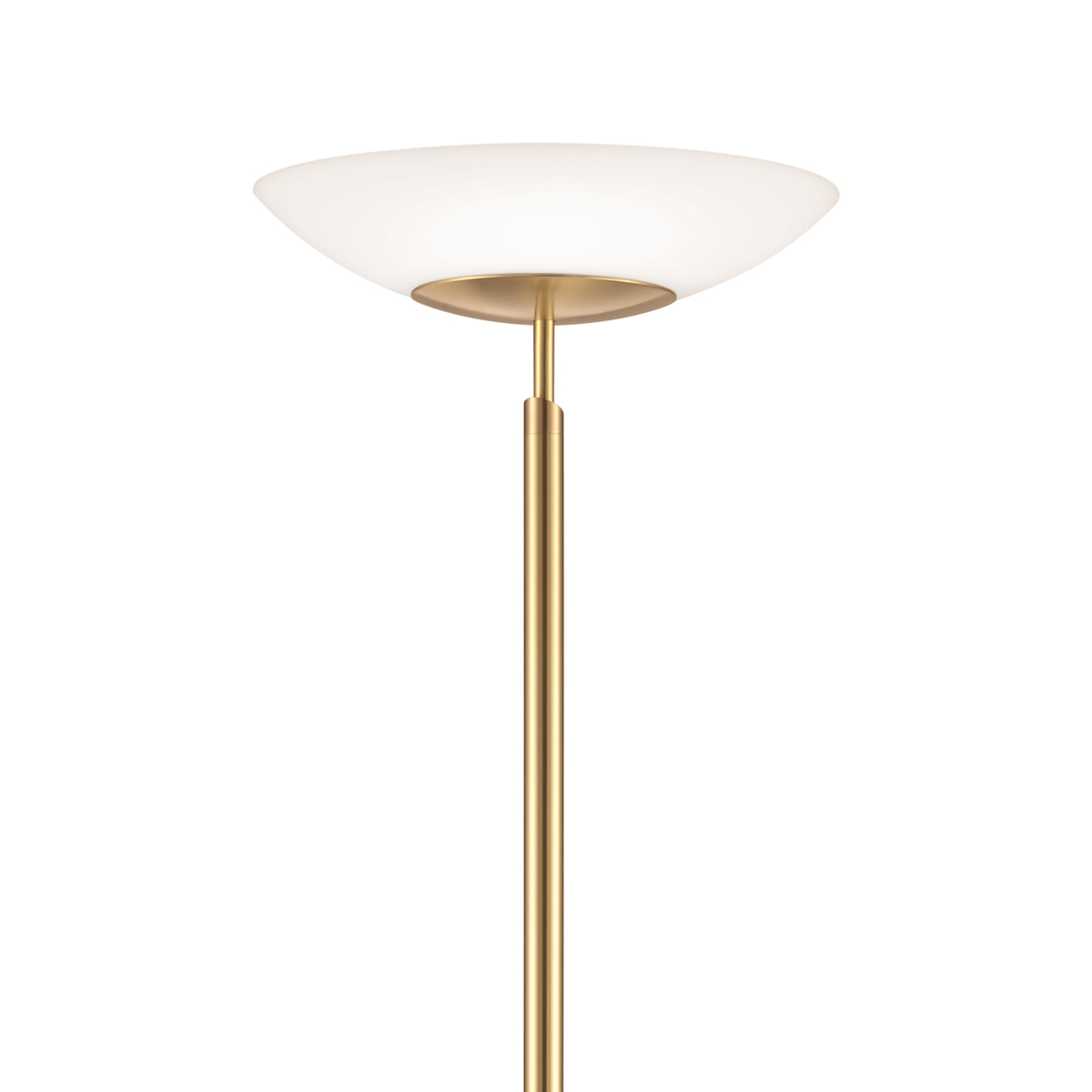 Knapstein Elsa LED Deckenfluter, Messing matt, Detailansicht