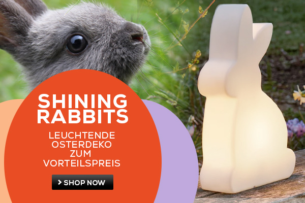 Outdoor Akku-Tischleuchte von LCD