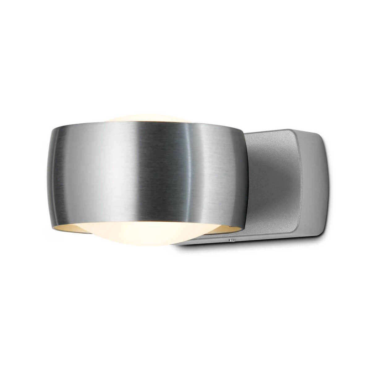 Oligo Grace LED Wandleuchte, Tunable White, Alu gebürstet / Chrom matt