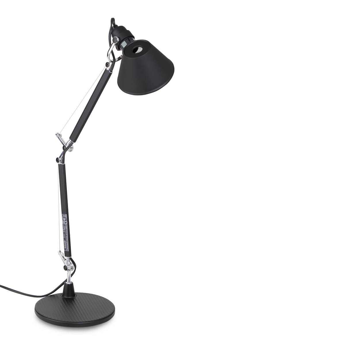 Artemide Tolomeo Micro Tavolo, schwarz (©Leuchtenland.com)