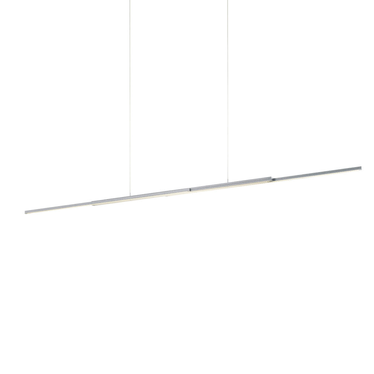 Bankamp Lightline III flex up & down LED Pendelleuchte, Tunable White & Vertical dim, Alu eloxiert