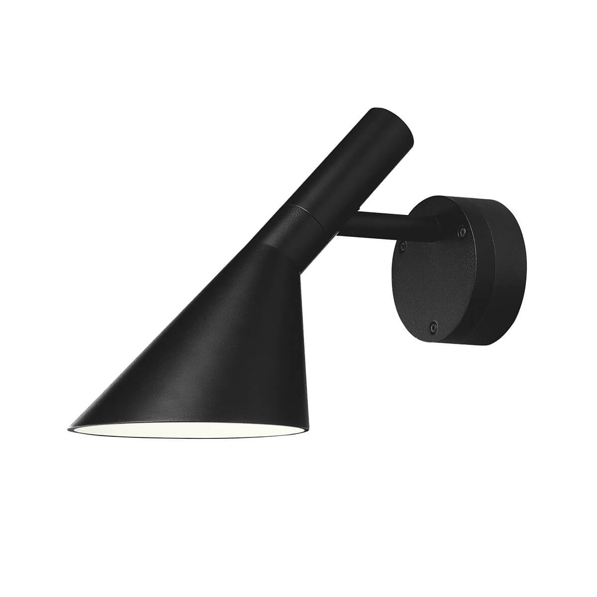 Louis Poulsen AJ 50 LED Wandleuchte, schwarz strukturiert