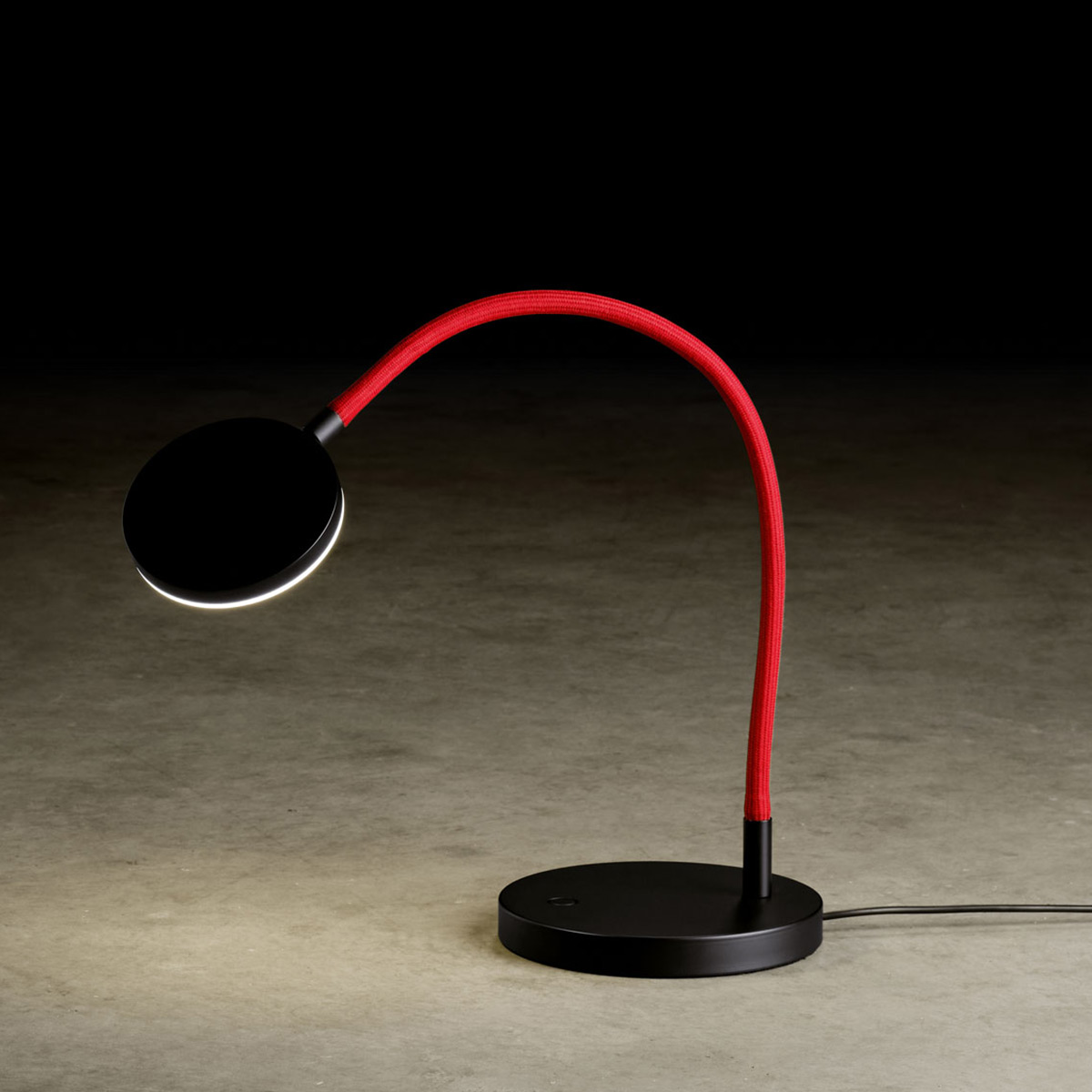 Holtkötter Flex LED Leuchtenserie, schwarz / rot