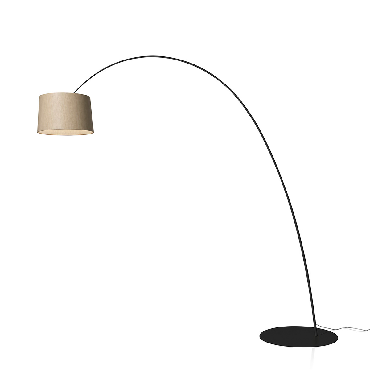 Foscarini Twiggy Elle Wood LED Terra, nero (schwarz)