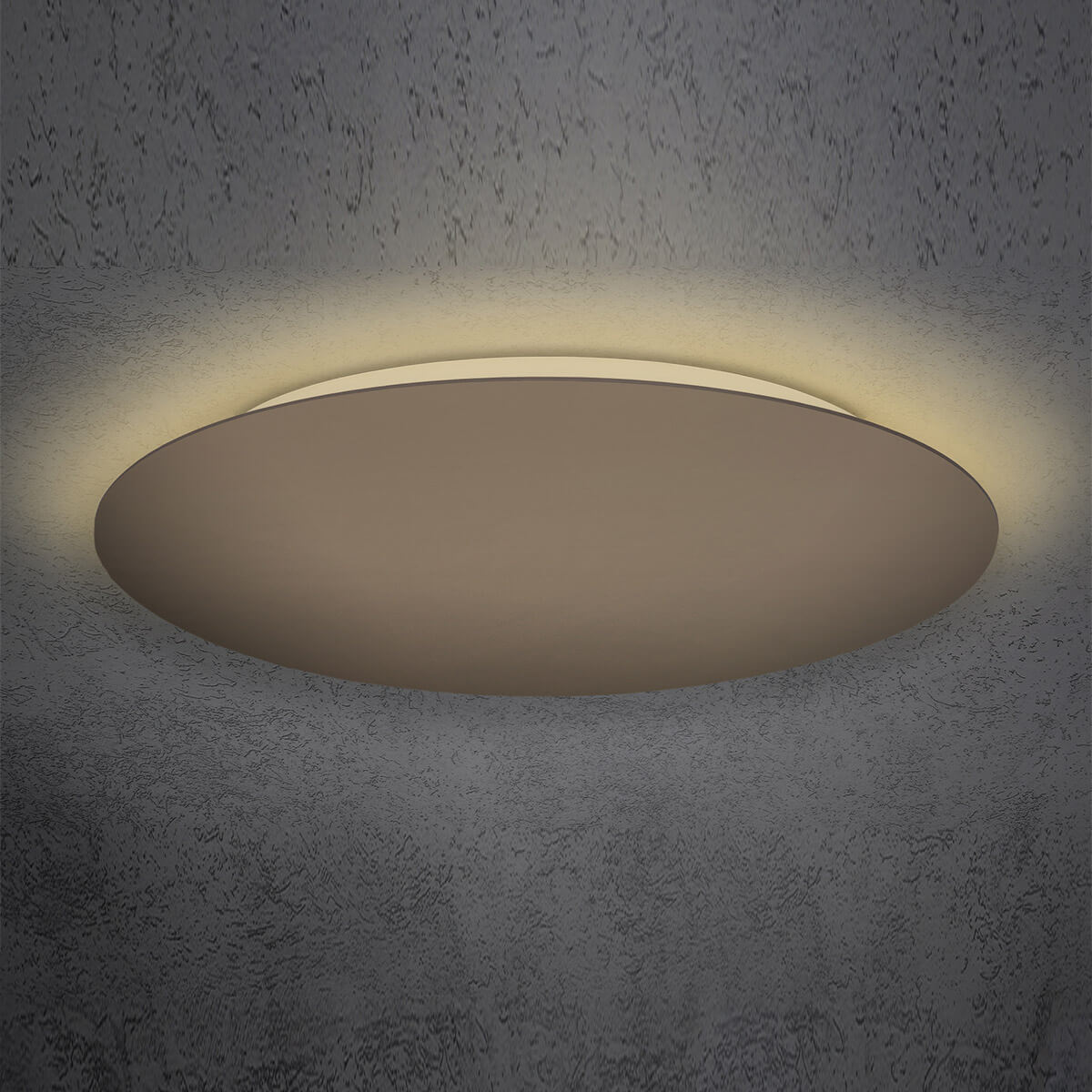 Escale Blade LED Wand- / Deckenleuchte, Ø: 95 cm, Bronze eloxiert