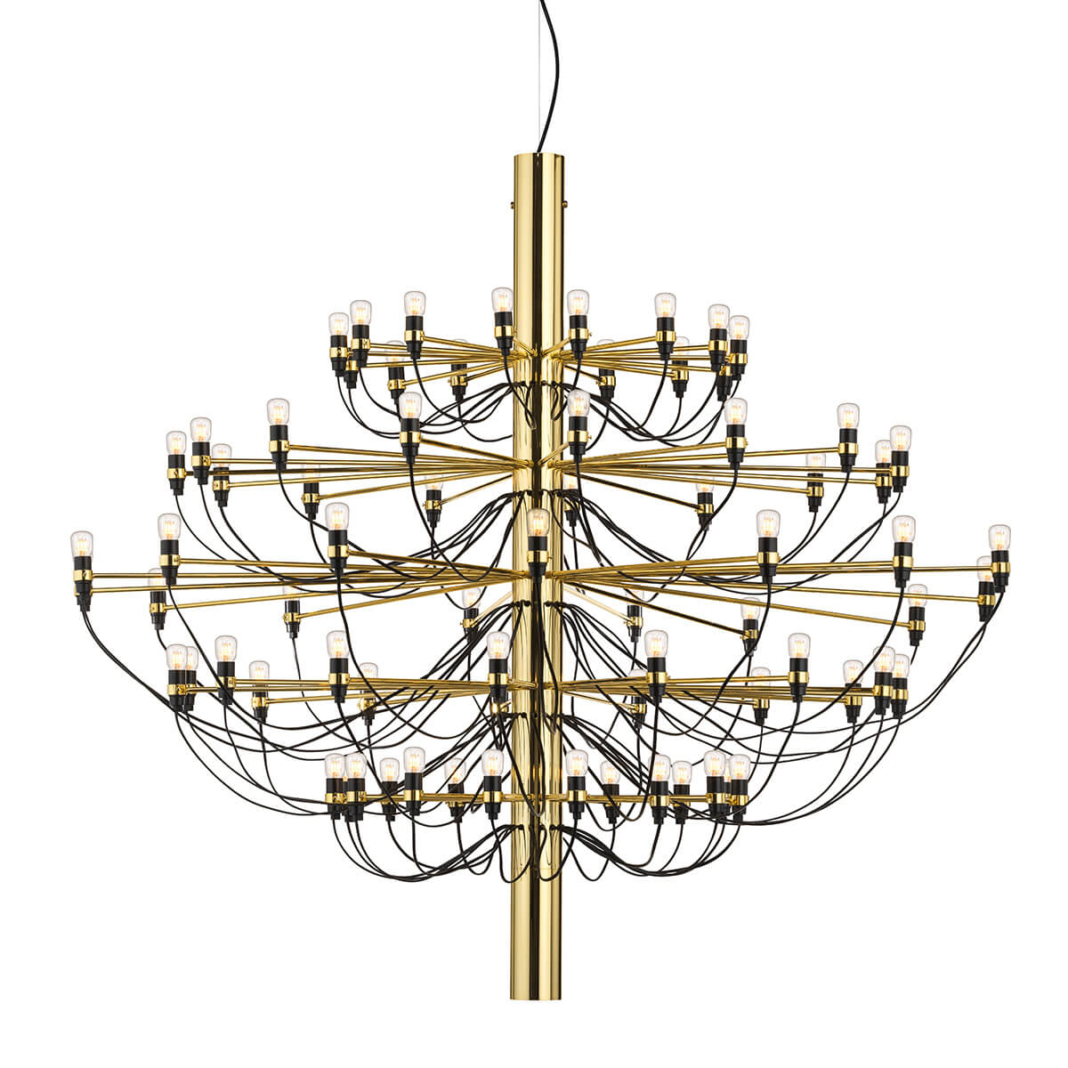 Flos 2097/75 Pendelleuchte, inkl. LED 2200 K klar, Messing (©Piero Fasanotto)