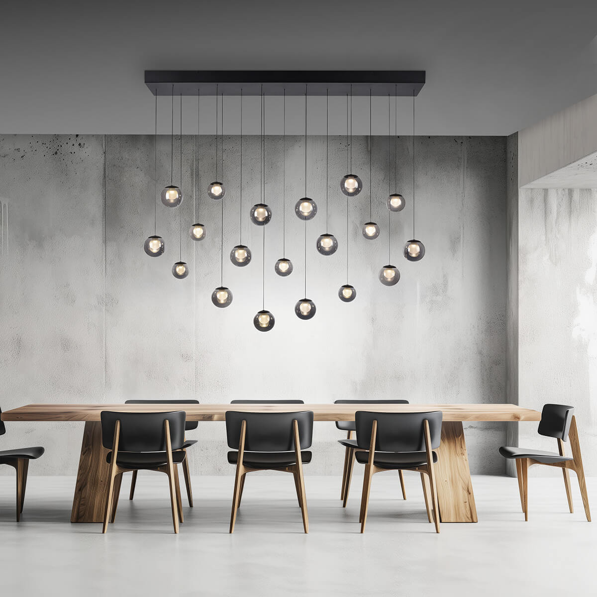 PURE Popup LED Pendelleuchte mit CCT