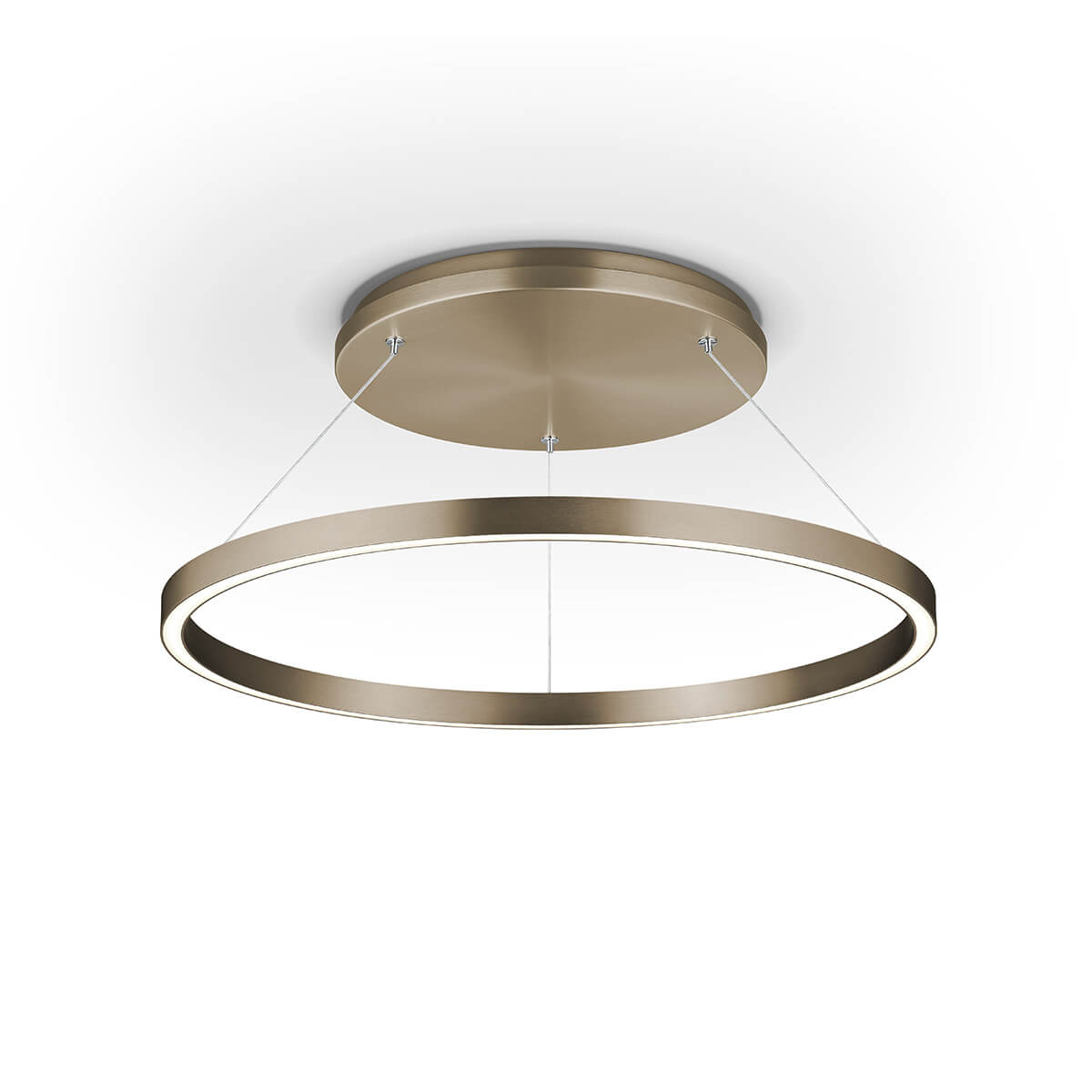 Knapstein Lisa-D LED Deckenleuchte, Effekt Bronze