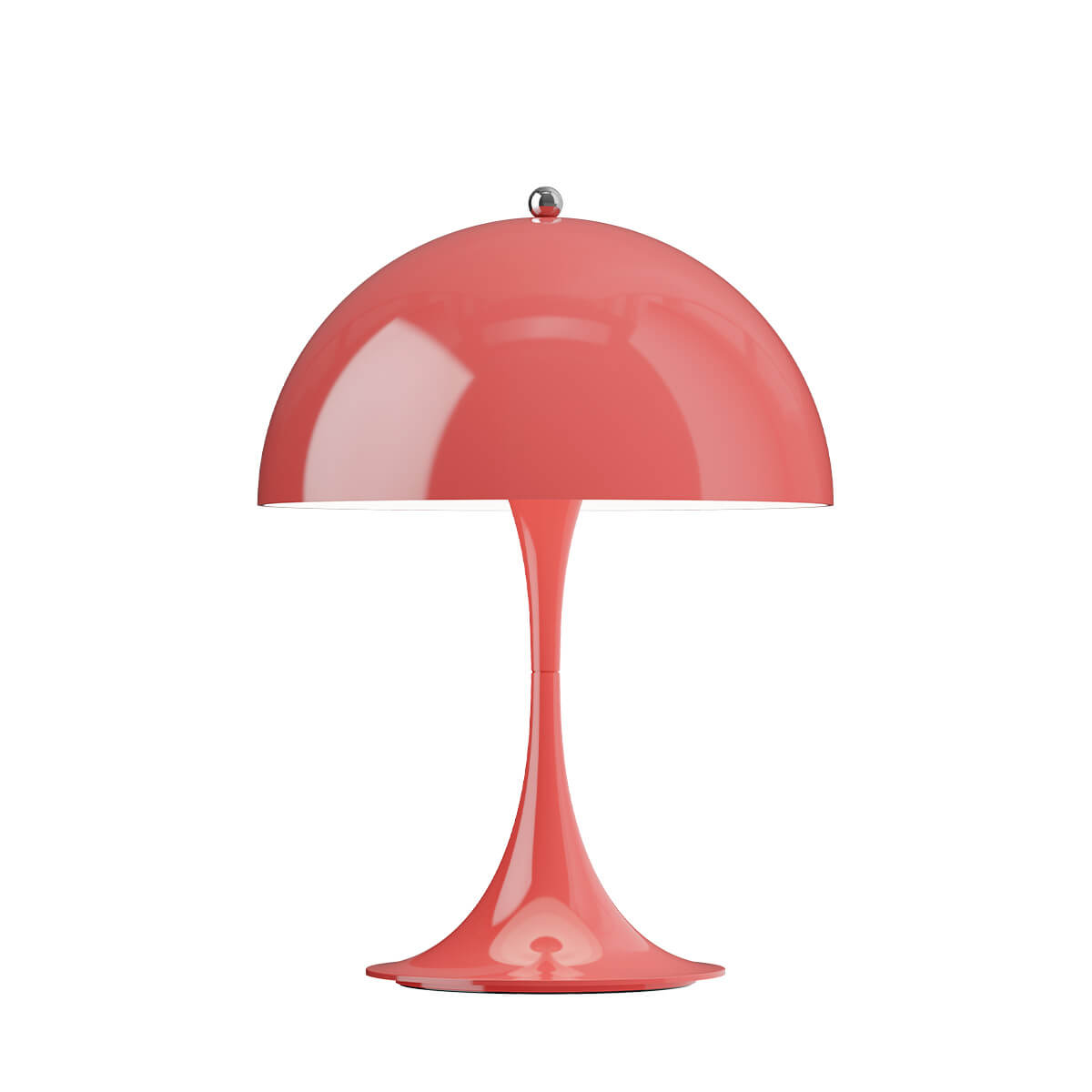 Louis Poulsen Panthella 250 Portable V3 LED Akkuleuchte, opak koralle – Design by Verner Panton