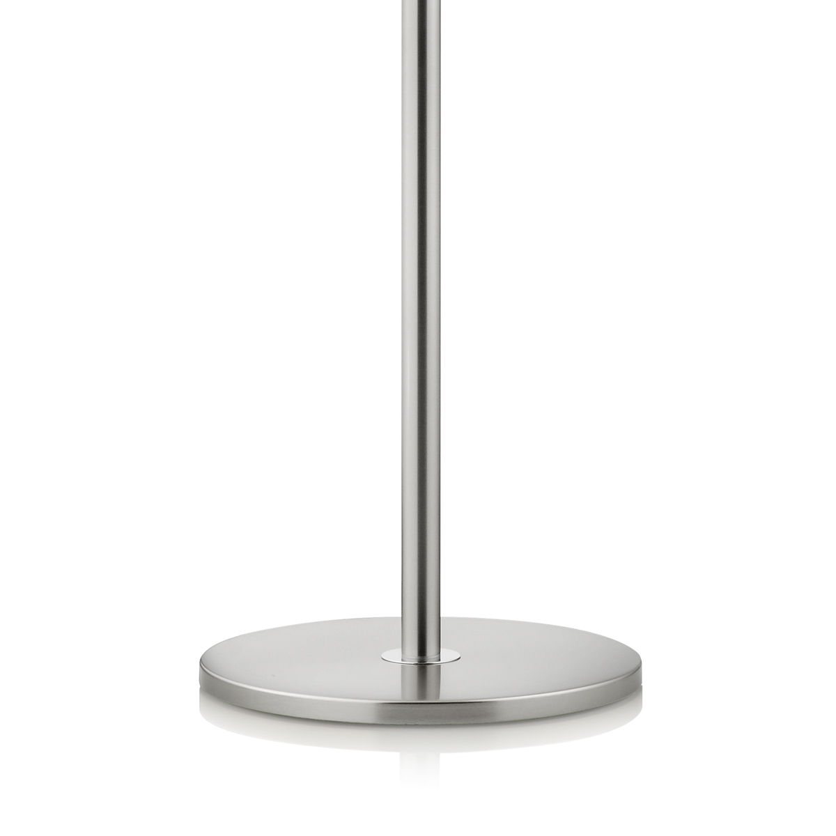 Knapstein Alma LED Deckenfluter, Nickel matt / Chrom