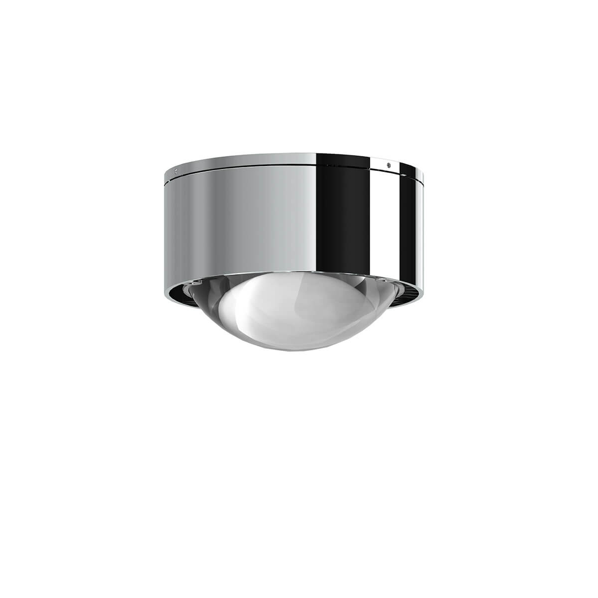 Top Light Puk Mini One 2 LED Deckenleuchte, Gehäuse, Chrom, mit Linse klar (nicht inbegriffen)