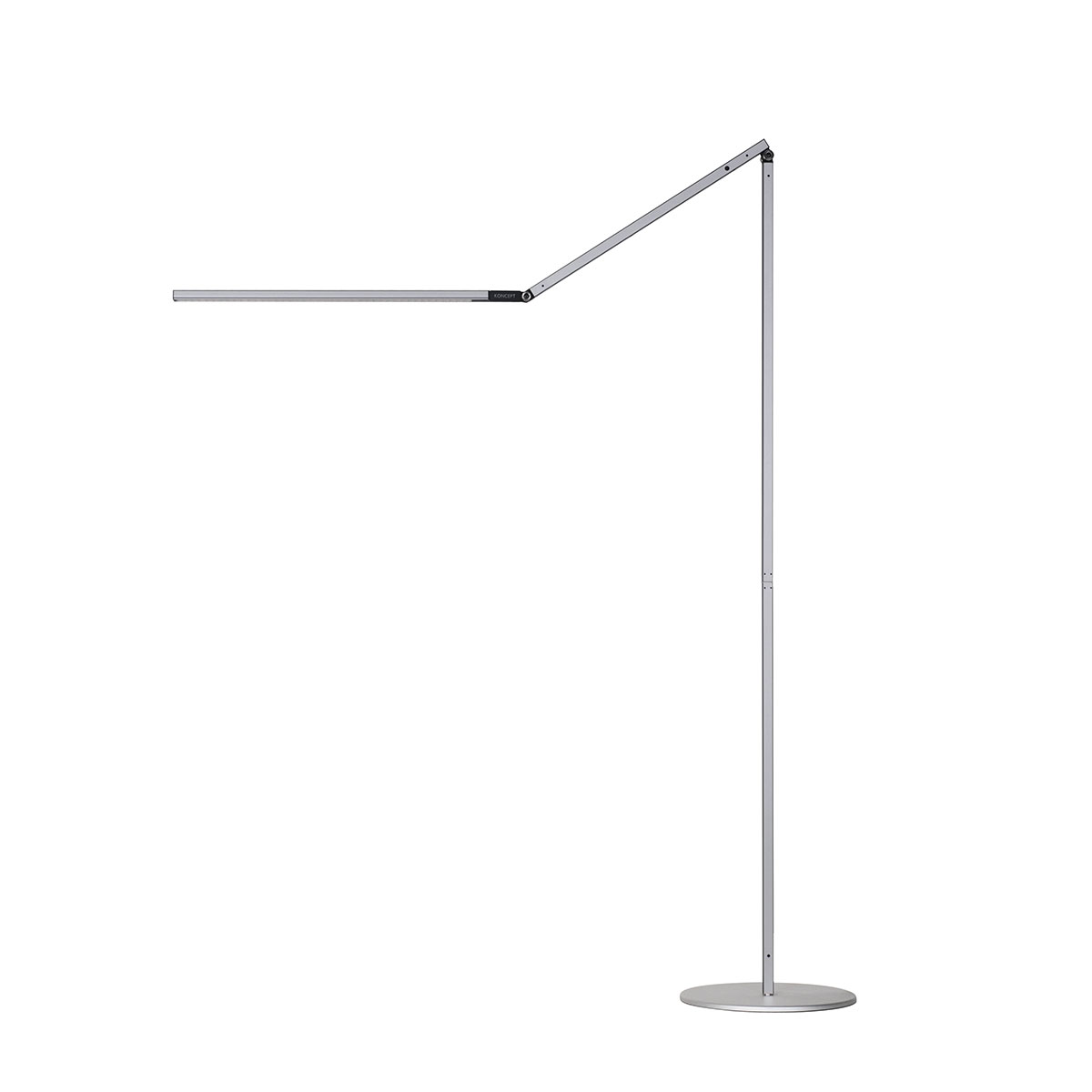 koncept Z-Bar Floor LED Stehleuchte, Silber