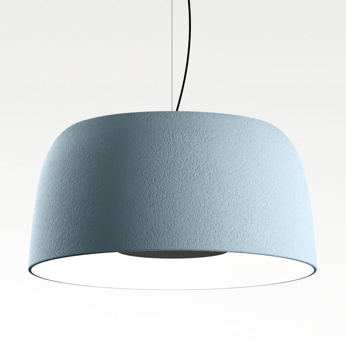 Marset Djembé 65.35 LED Pendelleuchte, Ø: 64,6 cm, himmelblau