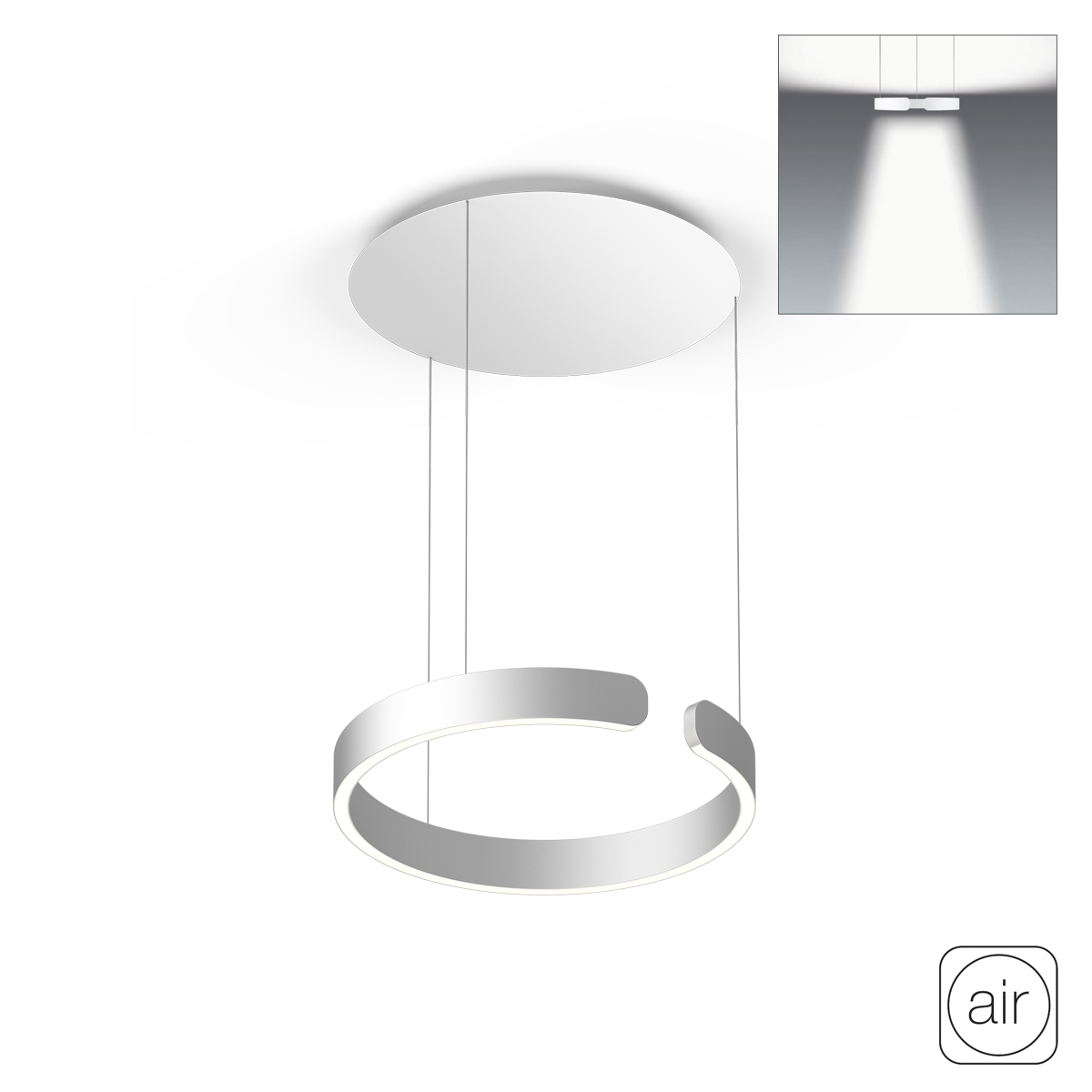 Silber matt