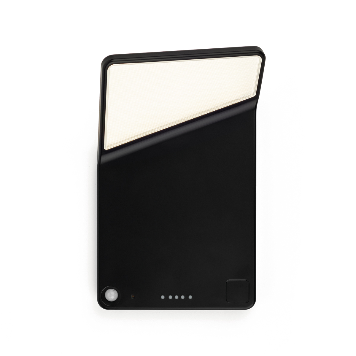 Nimbux Winglet CL LED Akku-Wandleuchte, Rückläufer, schwarz matt