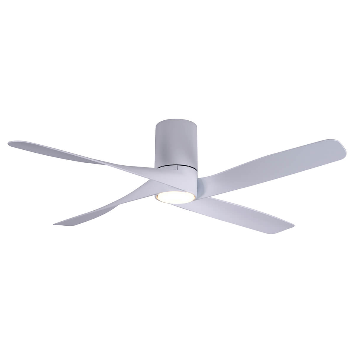 Beacon Lighting Lucci Air Riviera Deckenventilator mit Licht, weiß (eingeschaltet)