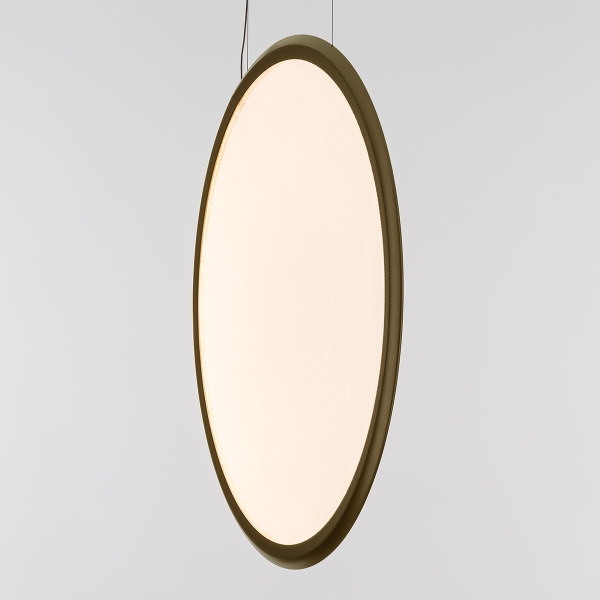 Artemide Design Discovery Vertical 100 LED Sospensione, Bronze gebürstet