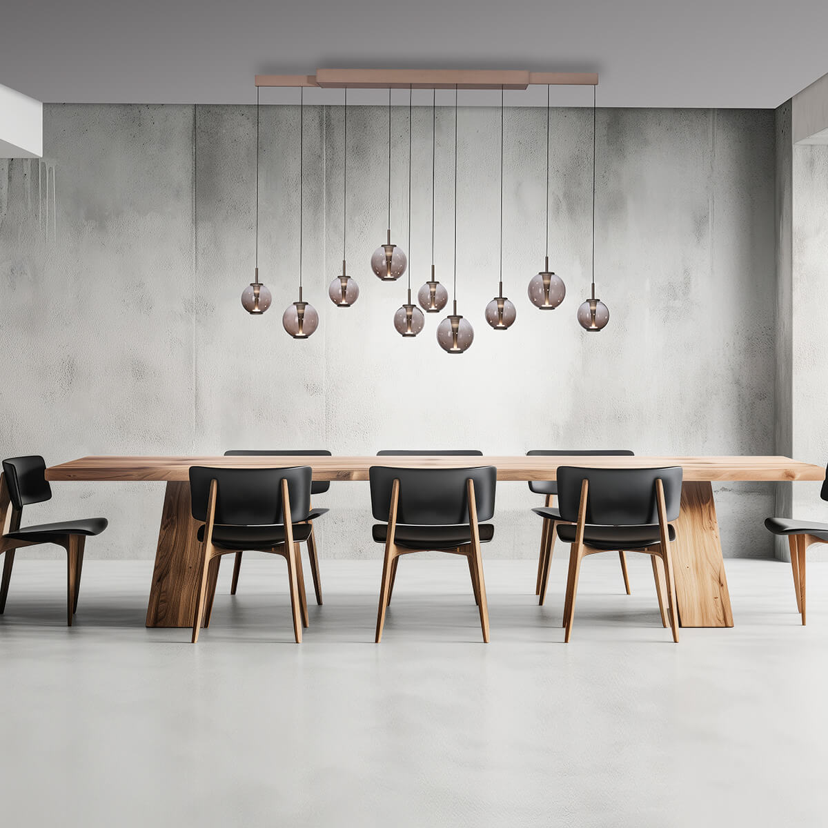 PURE E-Infinity Pendelleuchte mit e-SLIDE und CCT