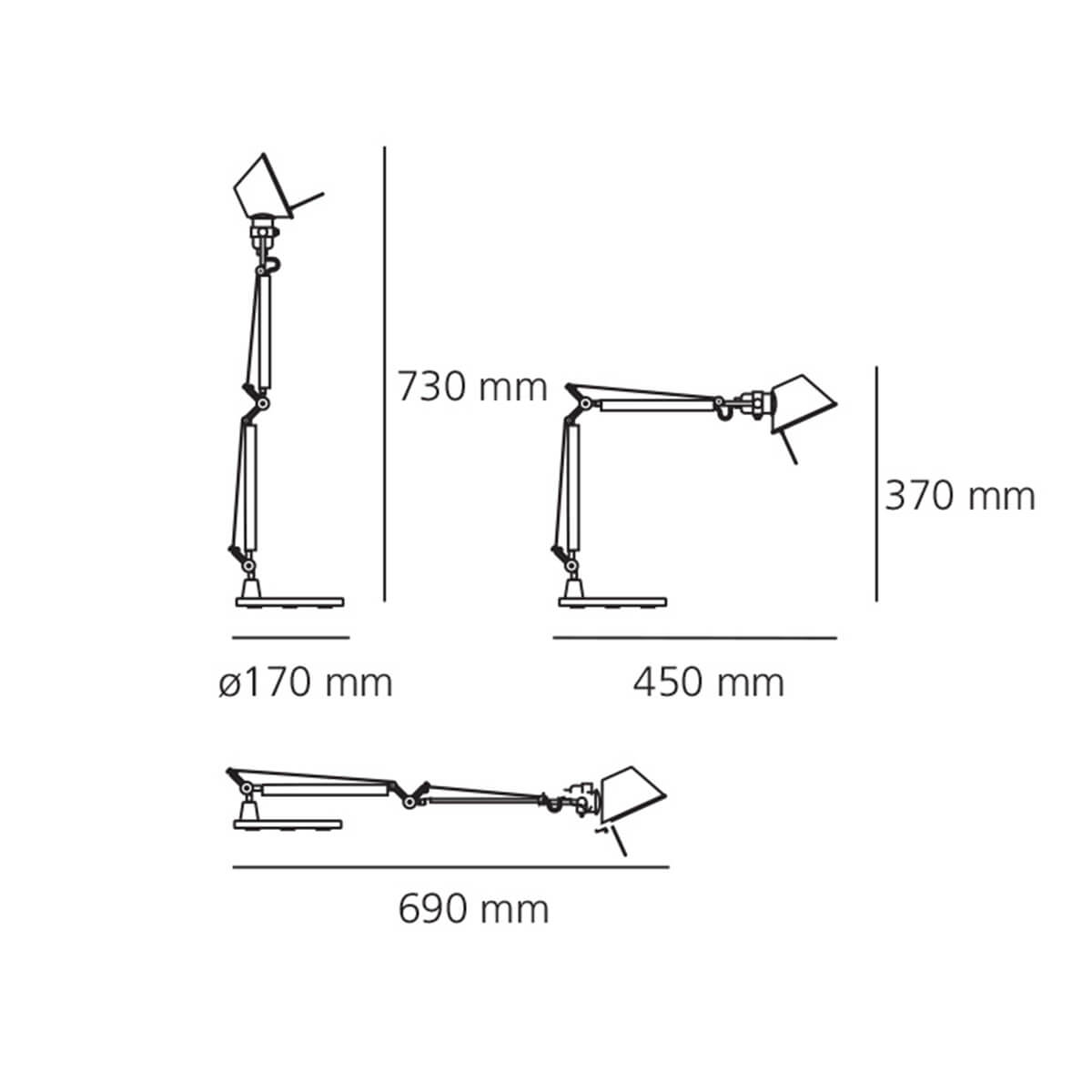 Tolomeo Micro Tavolo