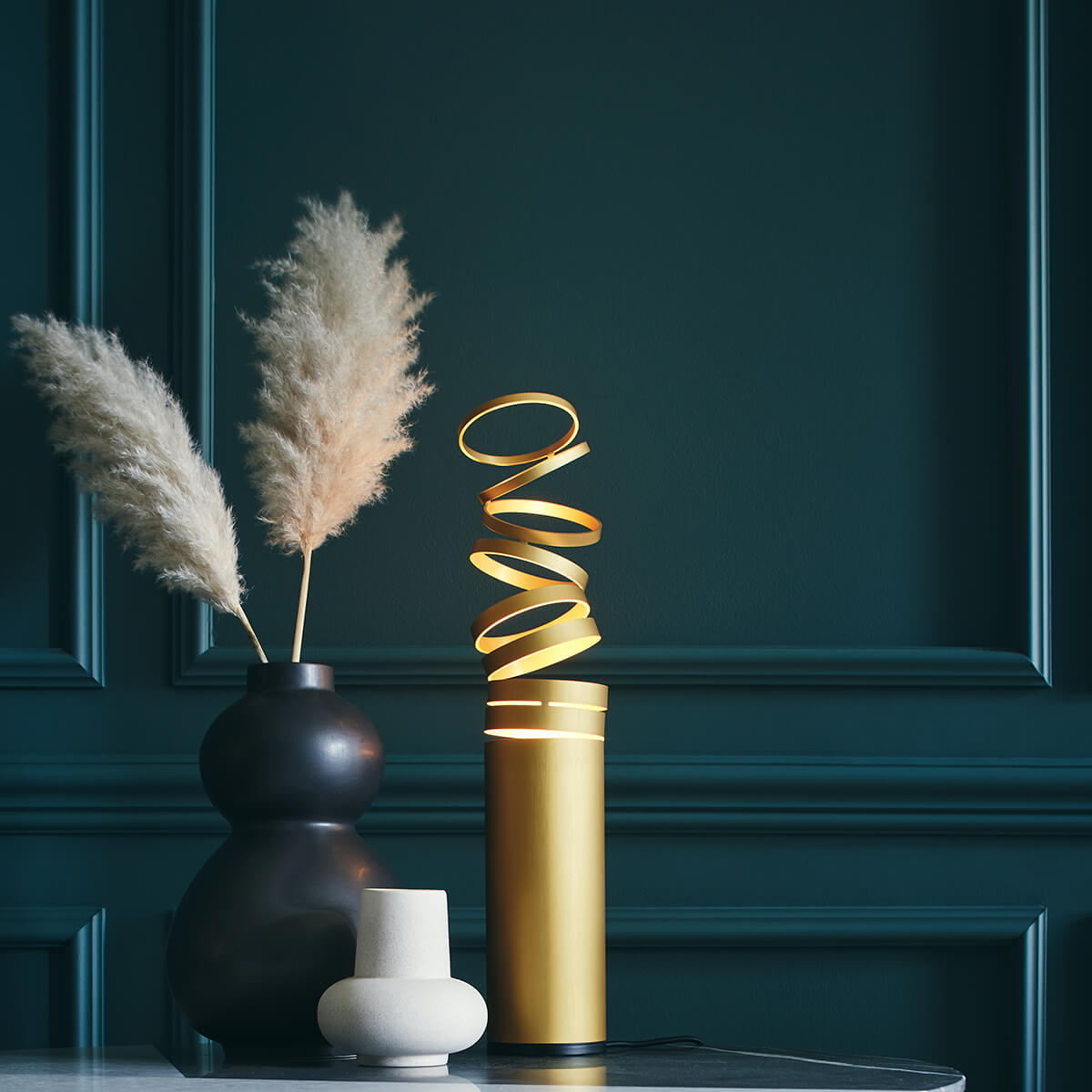 Artemide Design Decomposé Tavolo, Gold