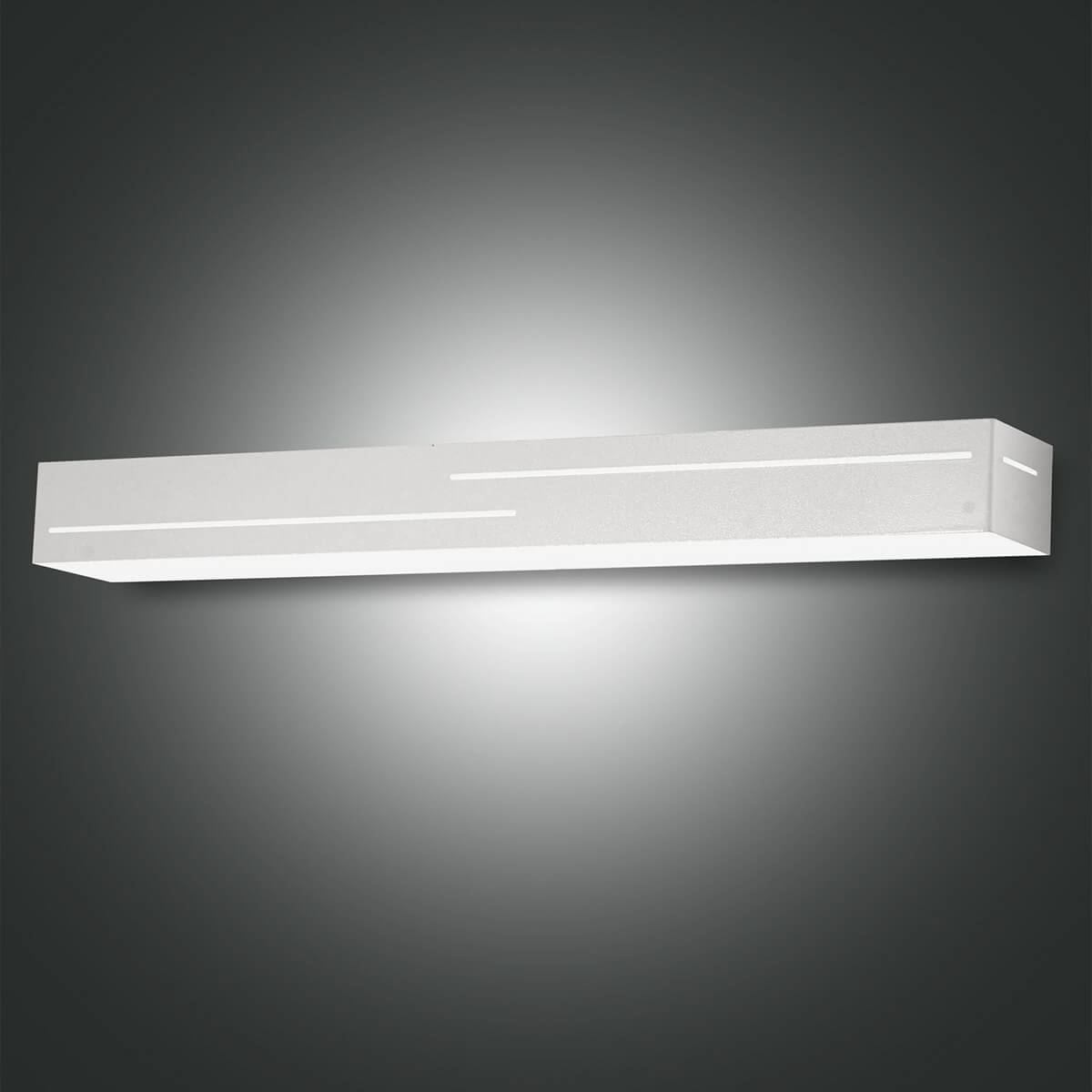 Fabas Luce Banny LED Wandleuchte Up & Down, Länge: 50,5 cm, weiß