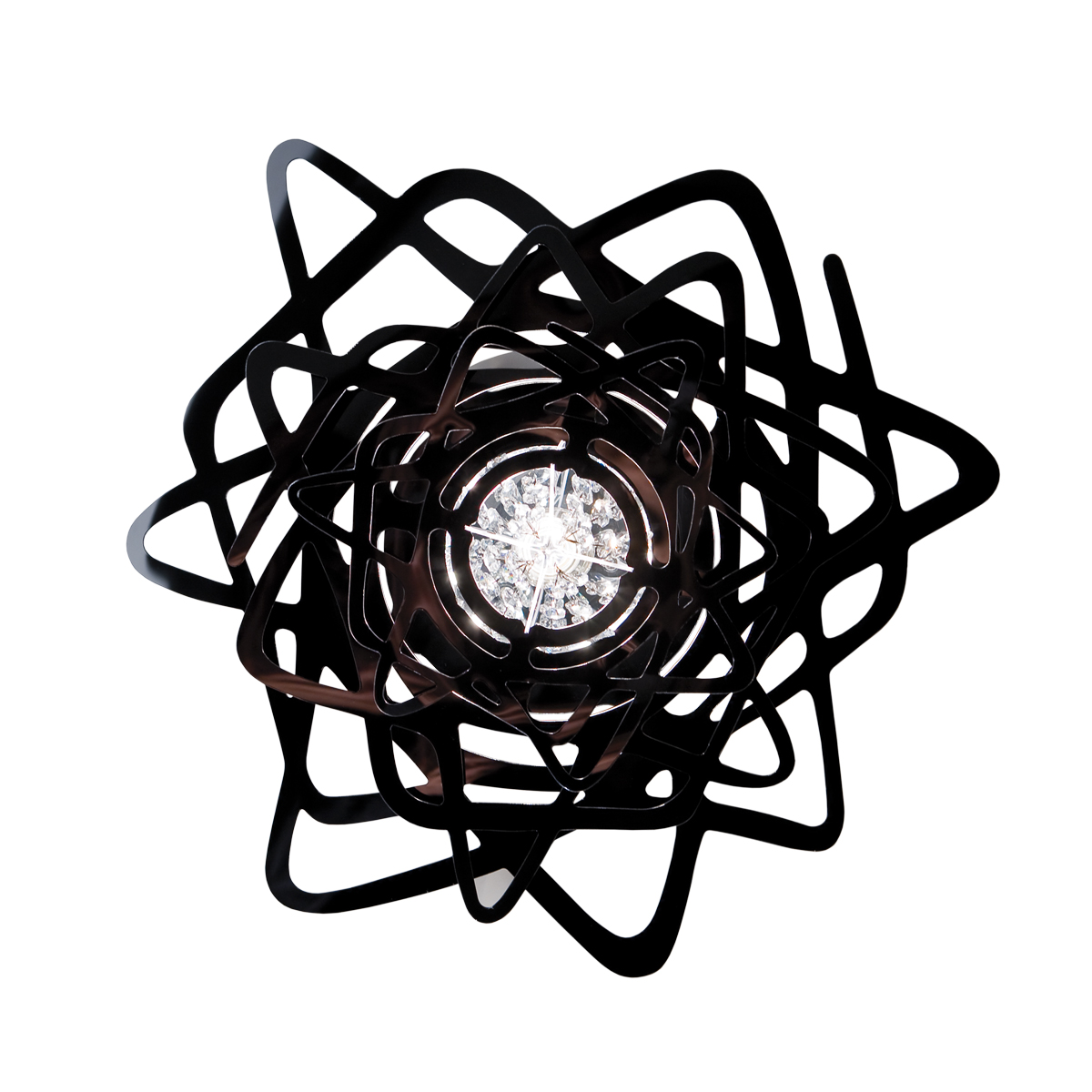 Slamp Aurora Ceiling Mini, black (schwarz)