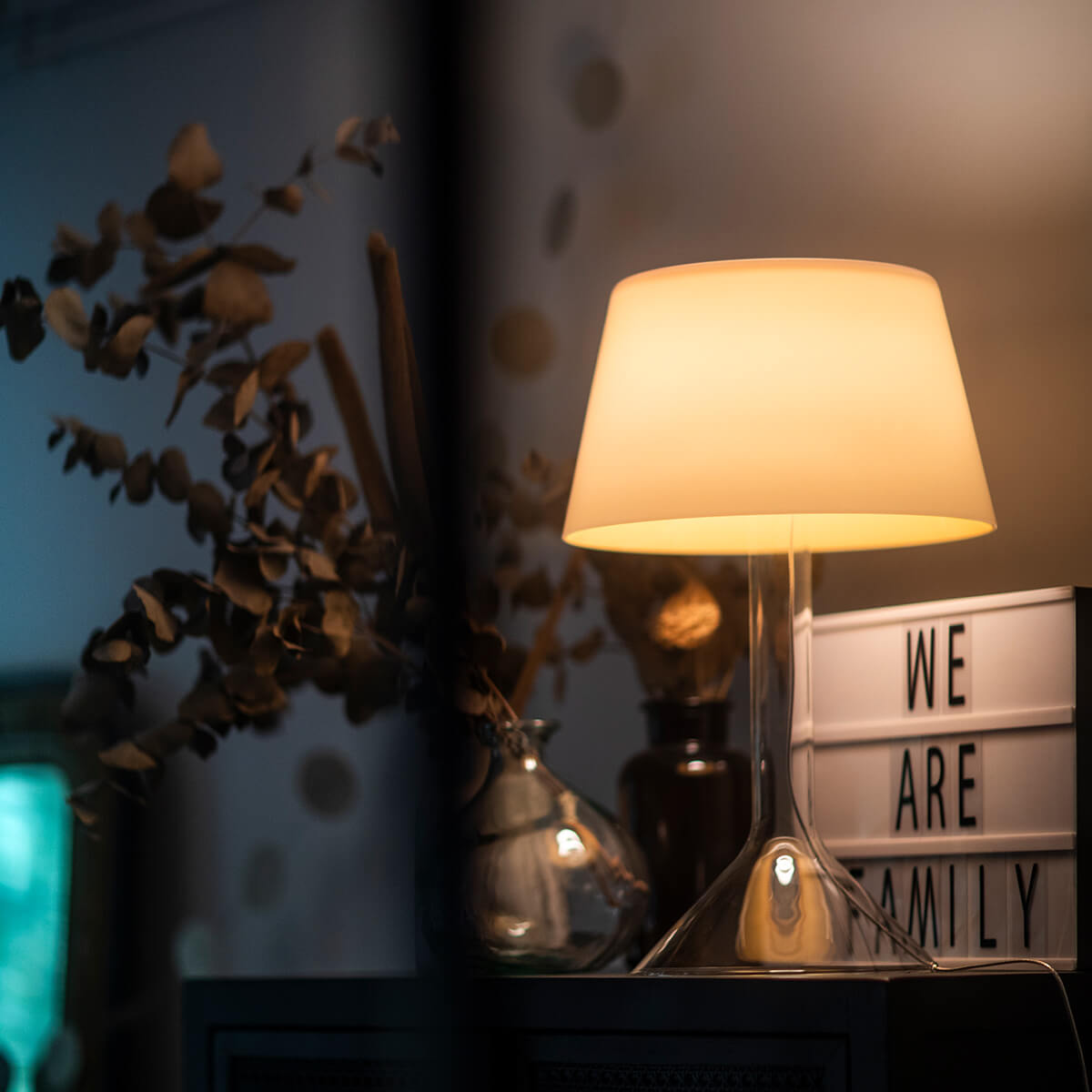 Foscarini Chapeaux V LED Tavolo, bianco caldo (warmweiß)