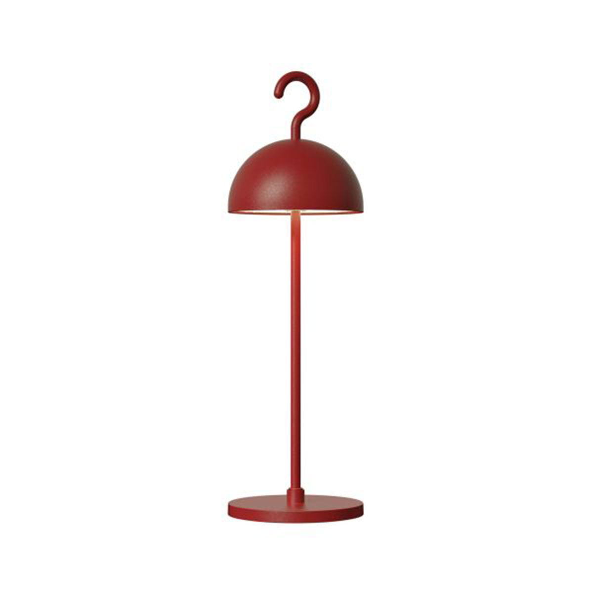 Sompex Hook LED Akkutisch- / Pendelleuchte, rot