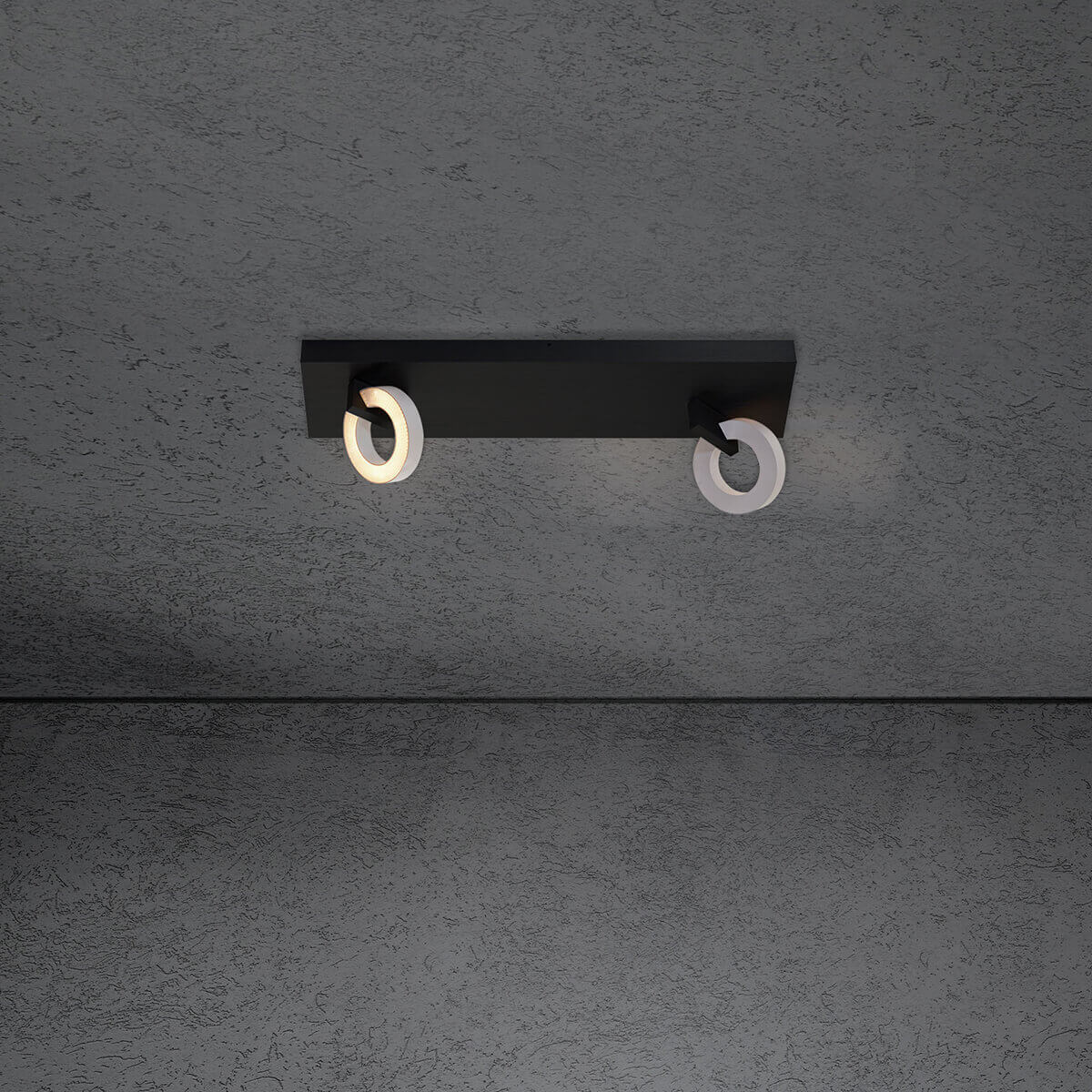 schwarz / Alu eloxal