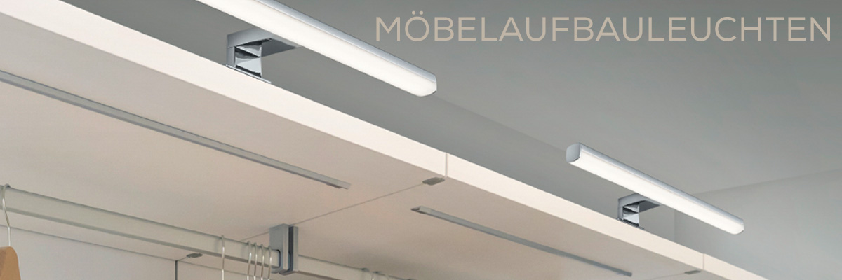 Kategoriebanner Möbelaufbauleuchten Kategoriebanner Möbelaufbauleuchten