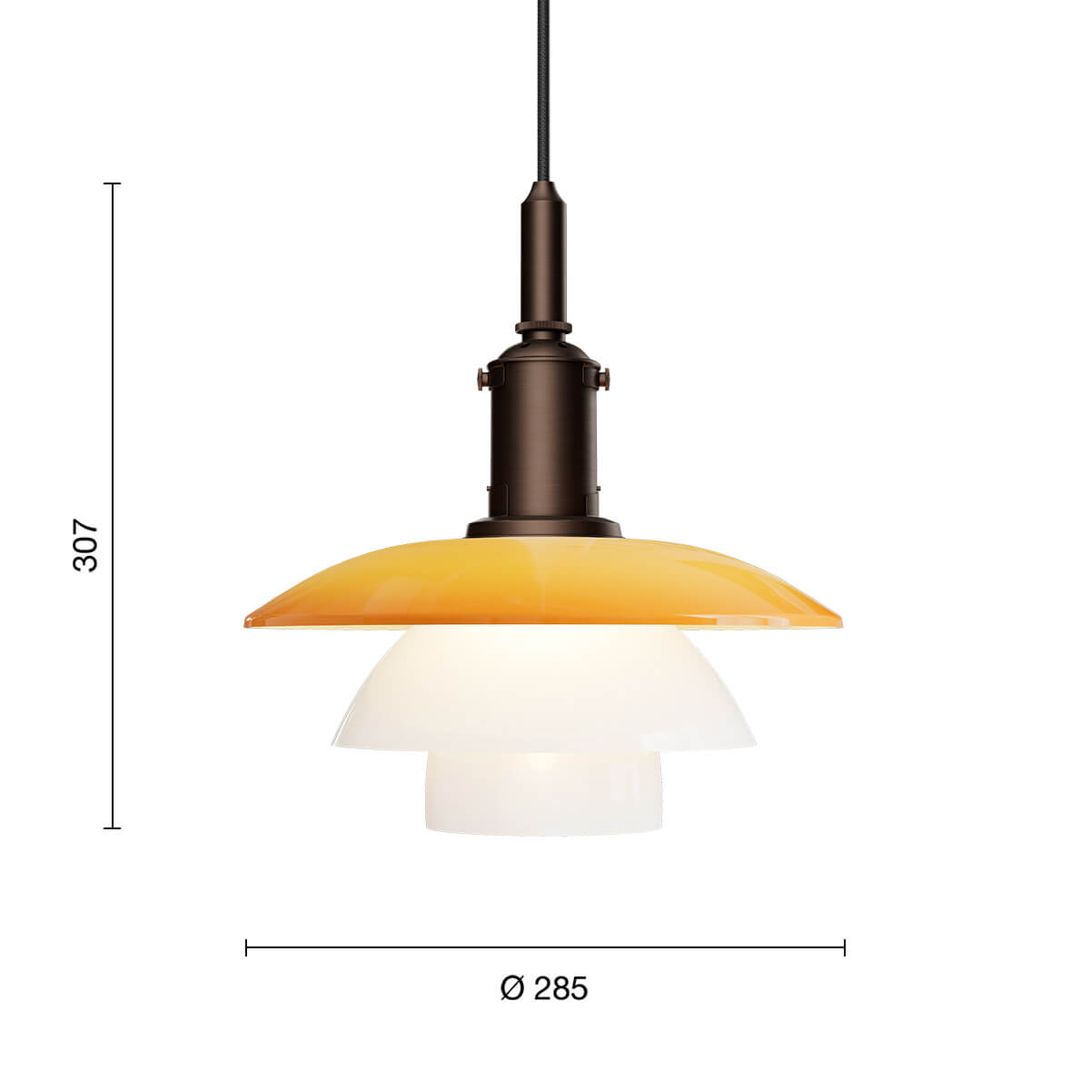 PH 3/3 Pendelleuchte Centenary Edition