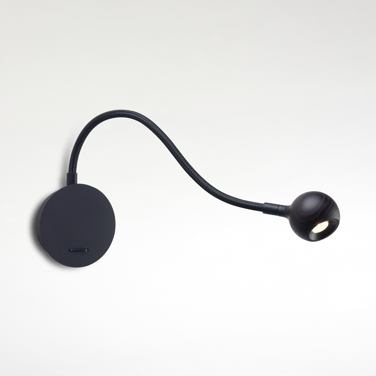 Marset N°8 LED Wandleuchte, Kopf: Wenge