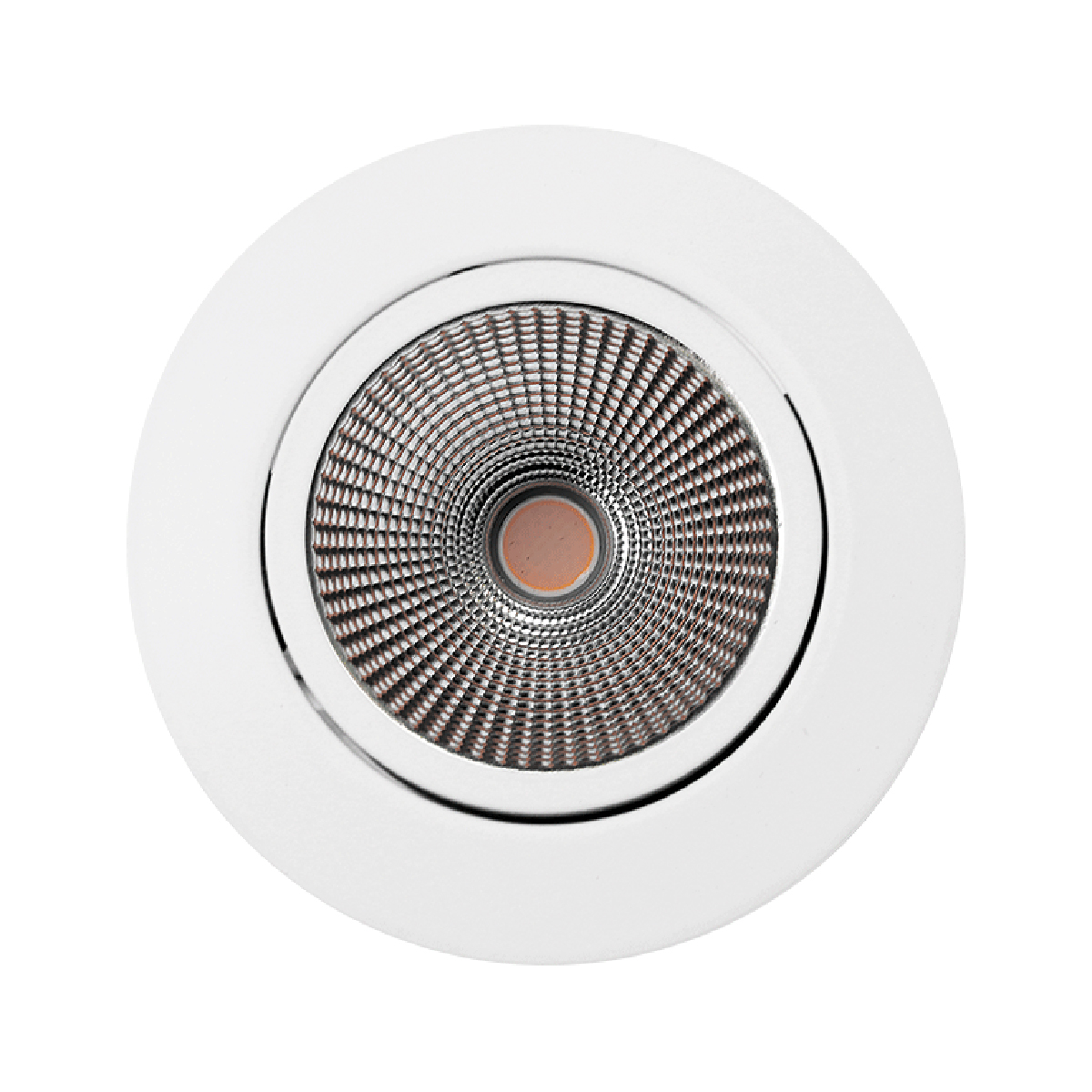 Mobilux MOBiDIM COB Power R LED Einbaustrahler, Dim-to-Warm, weiß
